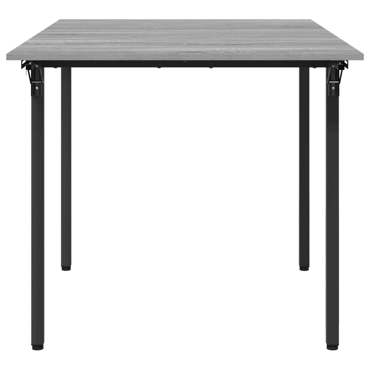 Produživi blagovaonski stol 120 x 81,5 x 75 cm Siva Sonoma