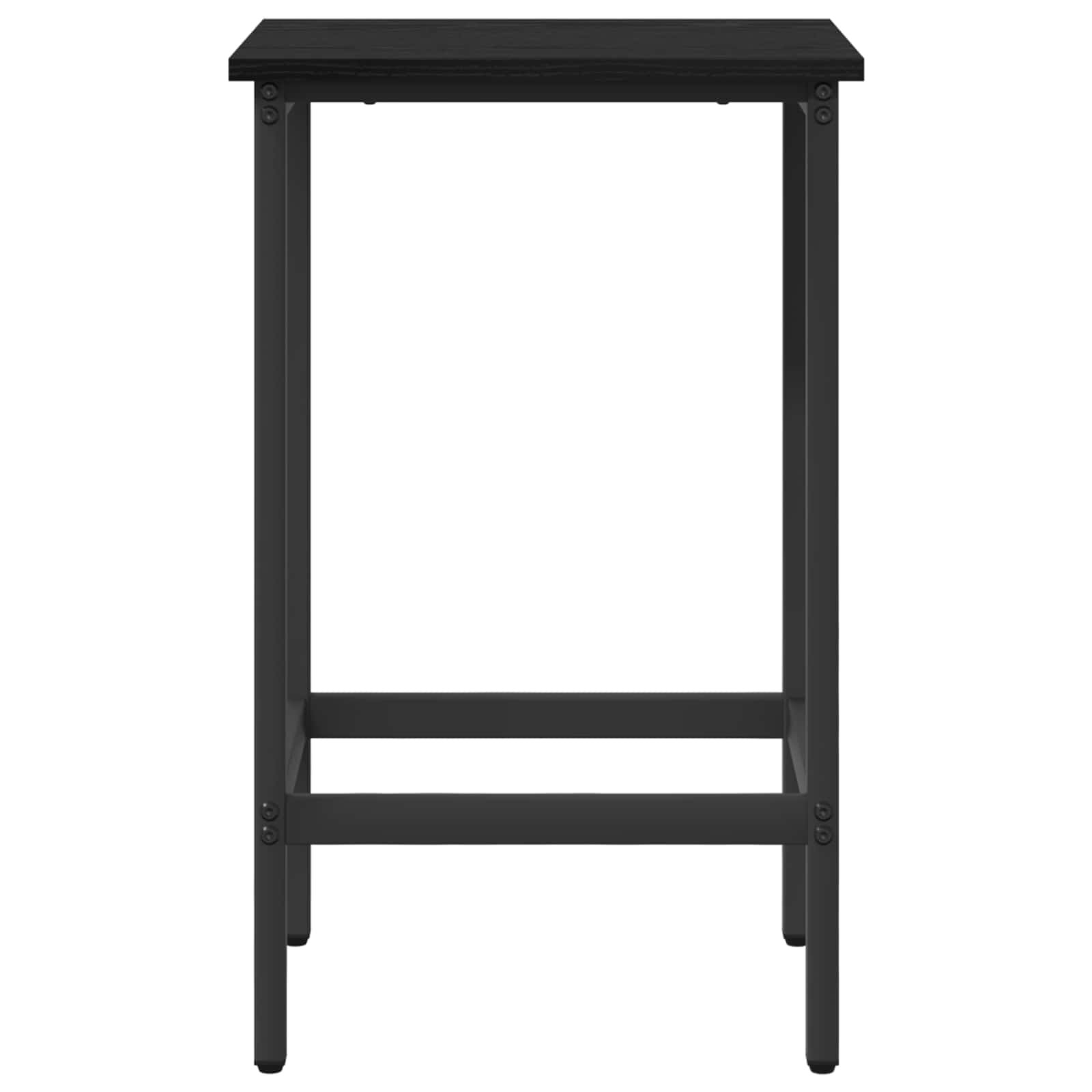 Barska stolica 2 kom. Crni hrast 40 x 32 x 74 cm