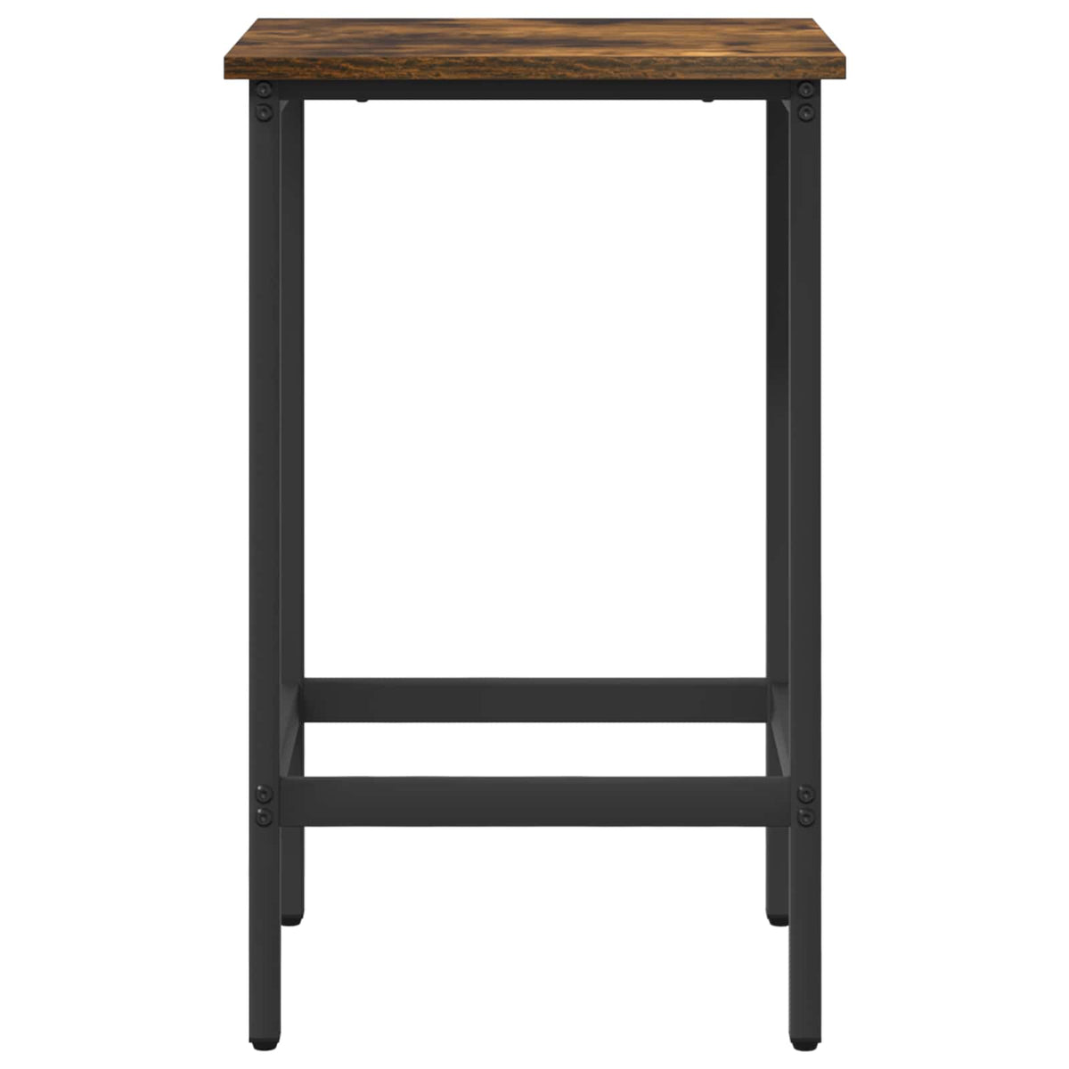Barska stolica 2 kom. Dimljeni hrast 40 x 32 x 74 cm