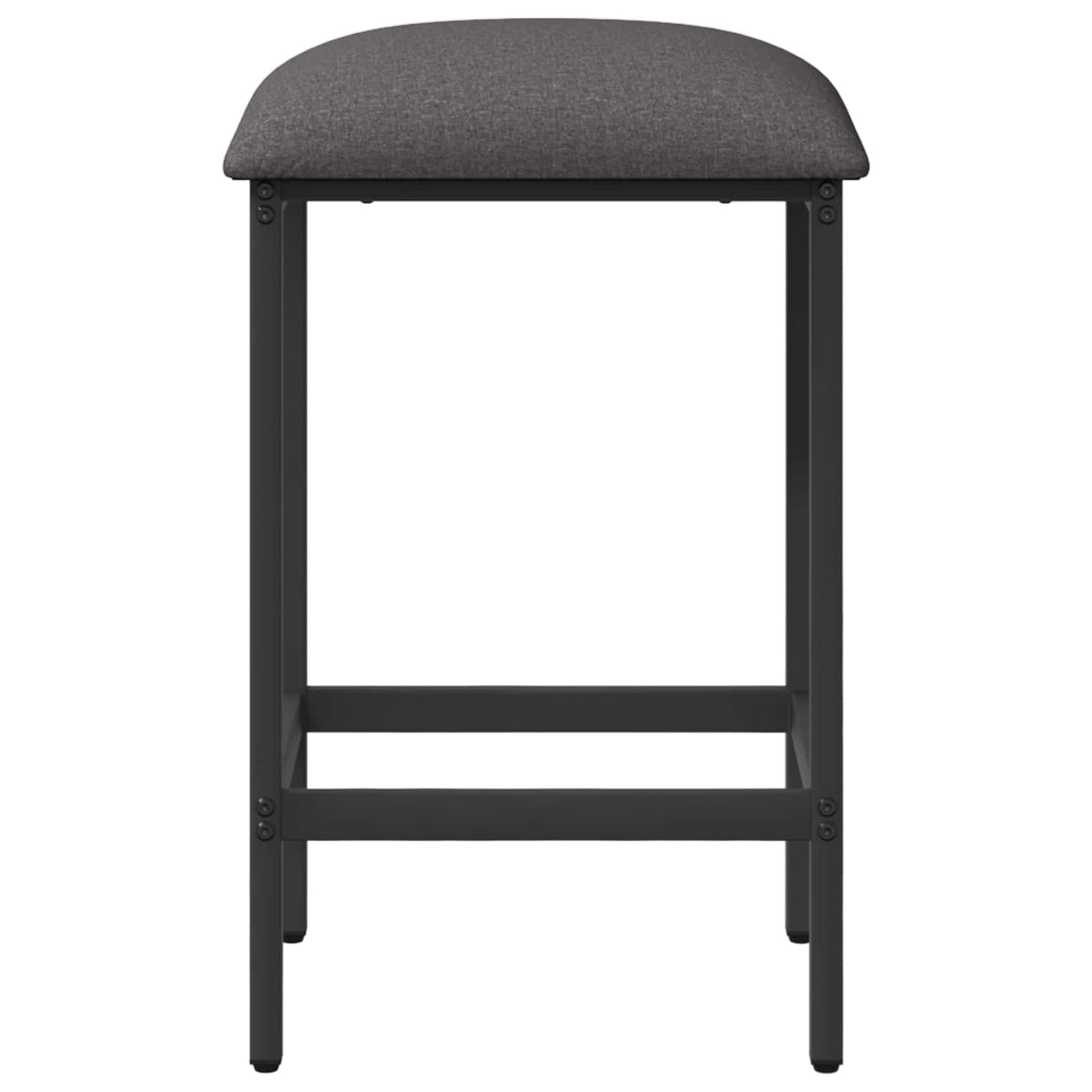 Barska stolica 2 kom. Svjetlosiva 40 x 32 x 74 cm