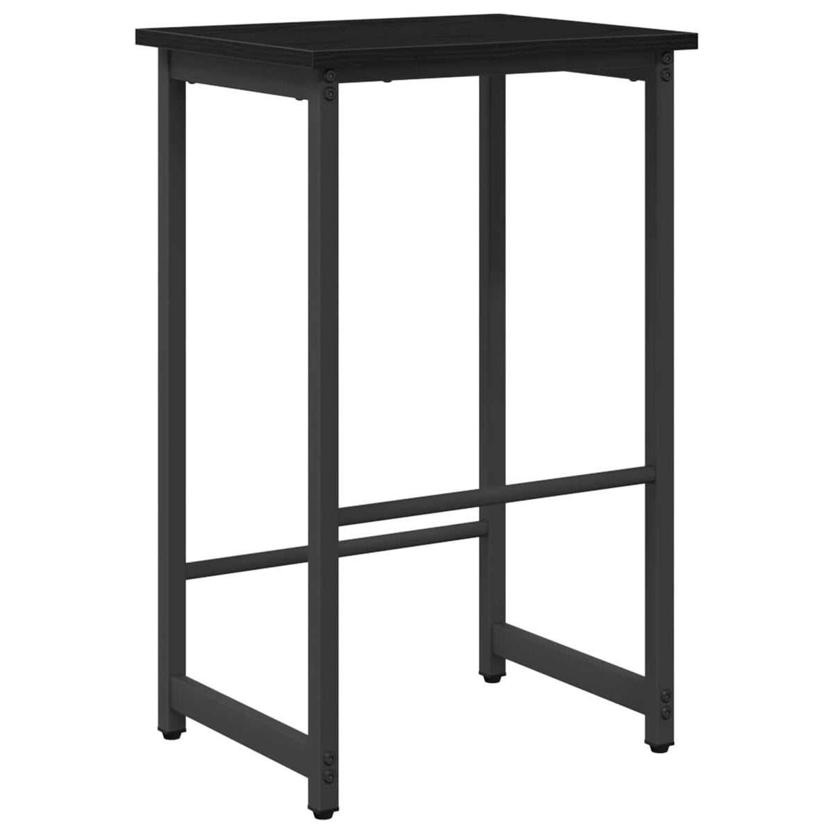Barska stolica Crni hrast 40 x 32 x 74 cm Konstruirano drvo