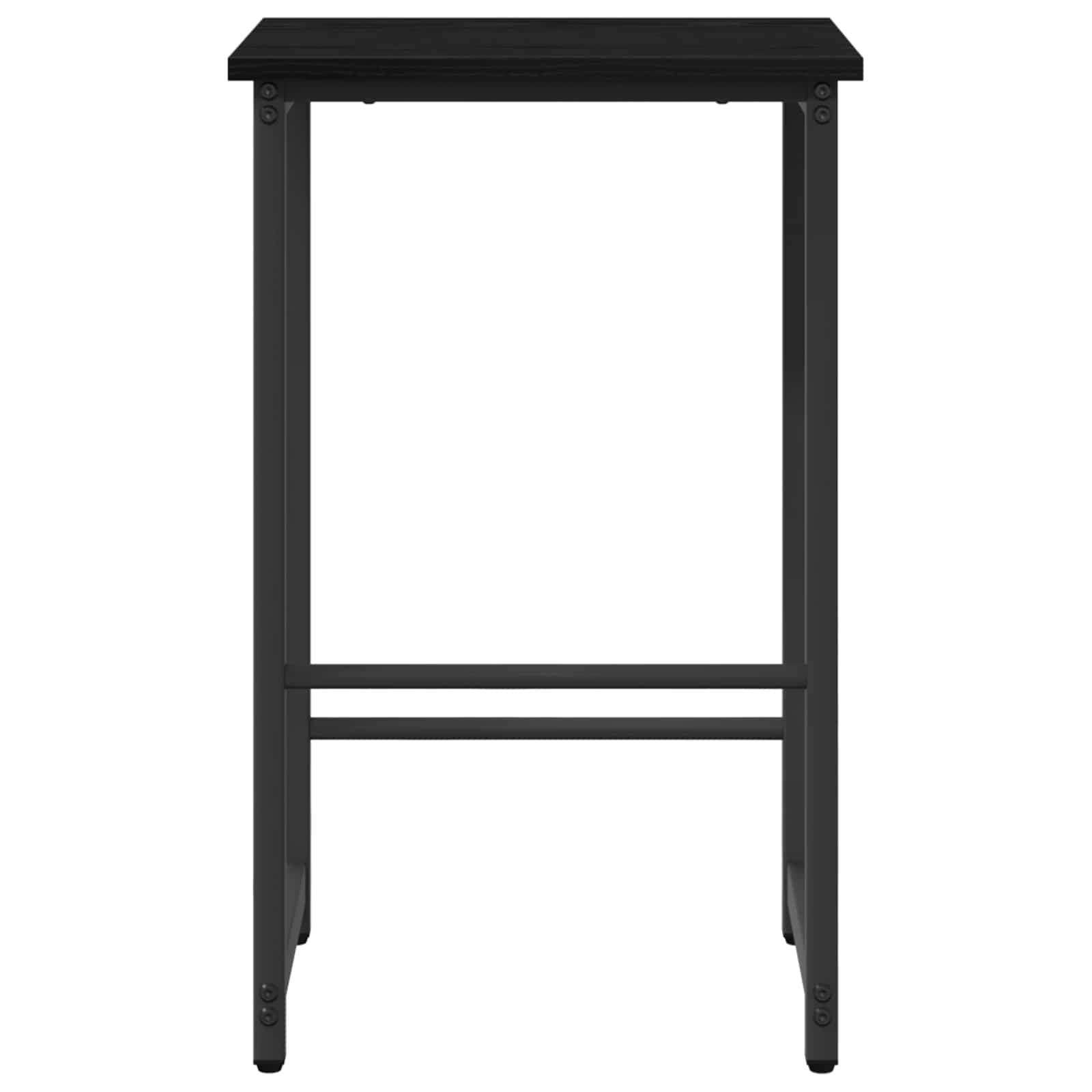 Barska stolica 2 kom. Crni hrast 40 x 32 x 74 cm