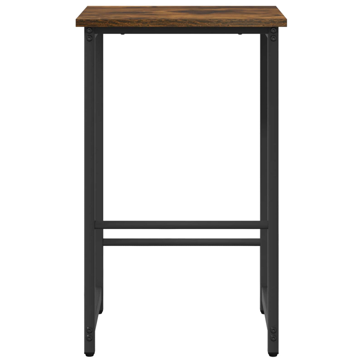 Barska stolica 2 kom. Dimljeni hrast 40 x 32 x 74 cm
