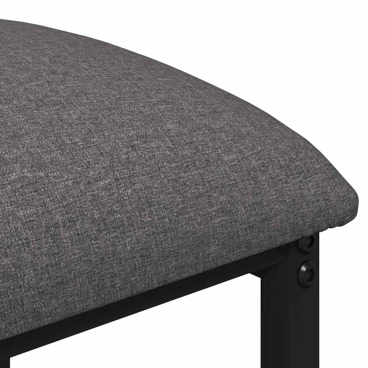 Barska stolica 2 kom. Svjetlosiva 40 x 32 x 64 cm