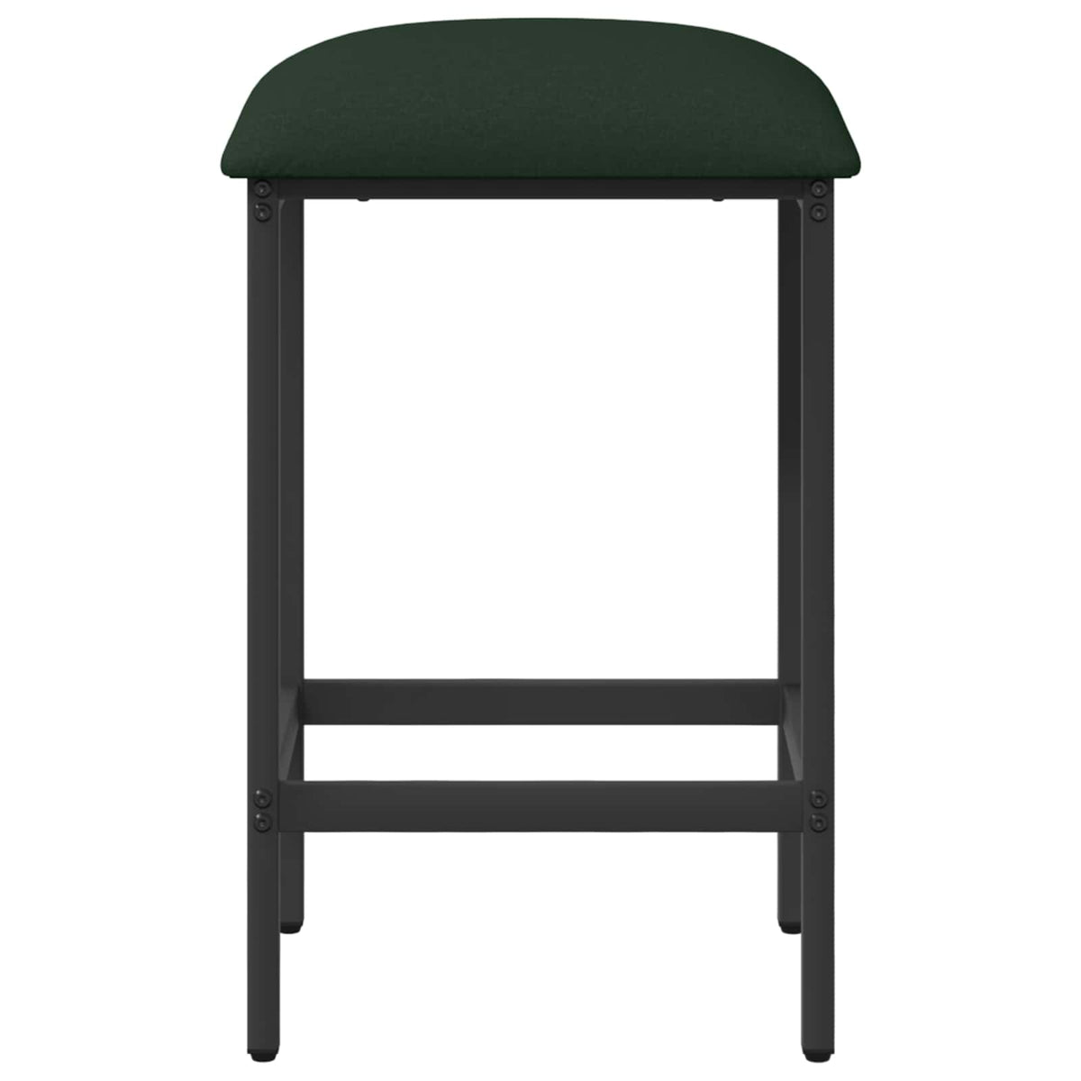Barska stolica 2 kom. Tamnozelena 40 x 32 x 74 cm