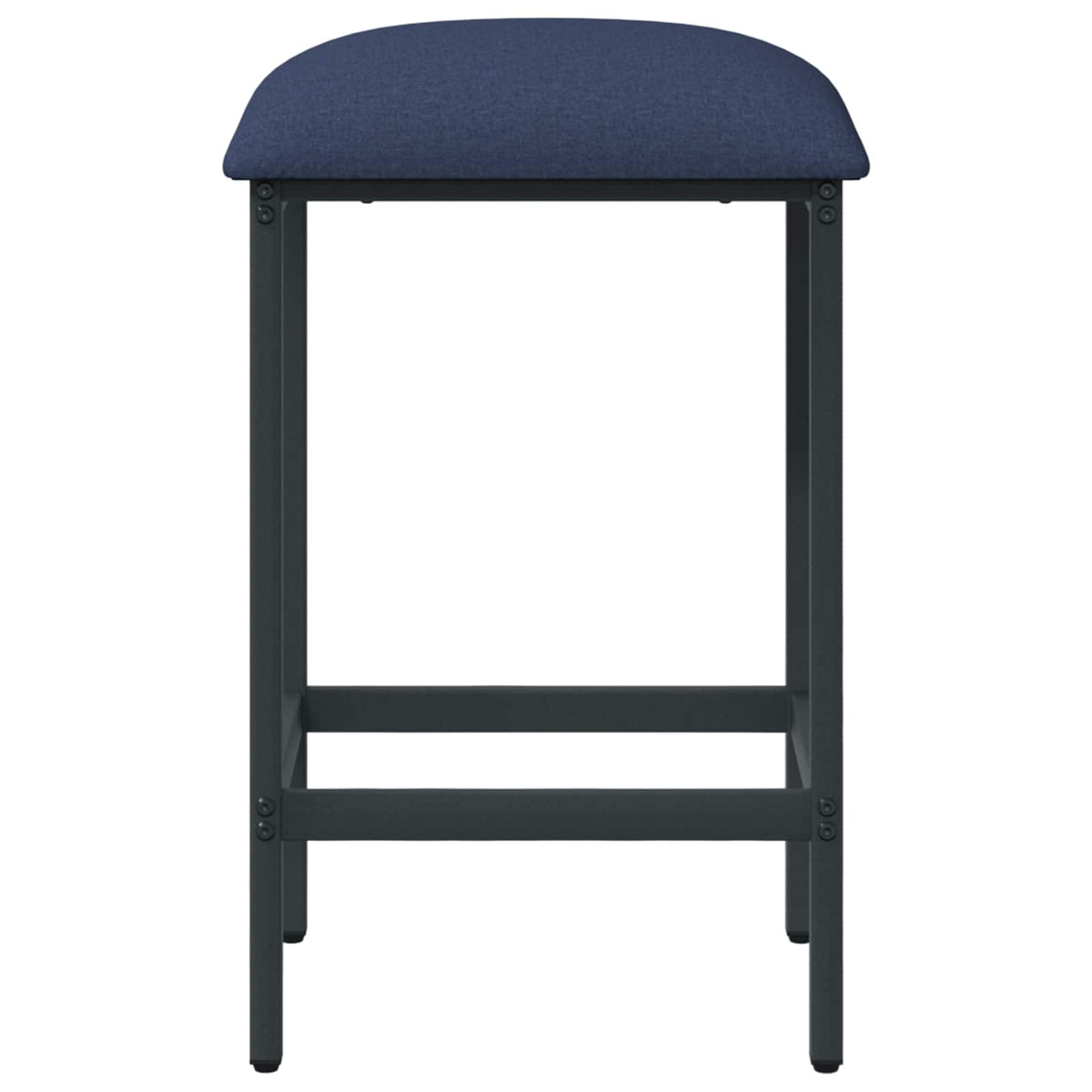 Barska stolica 2 kom. Plava 40 x 32 x 74 cm Konstruirano drvo