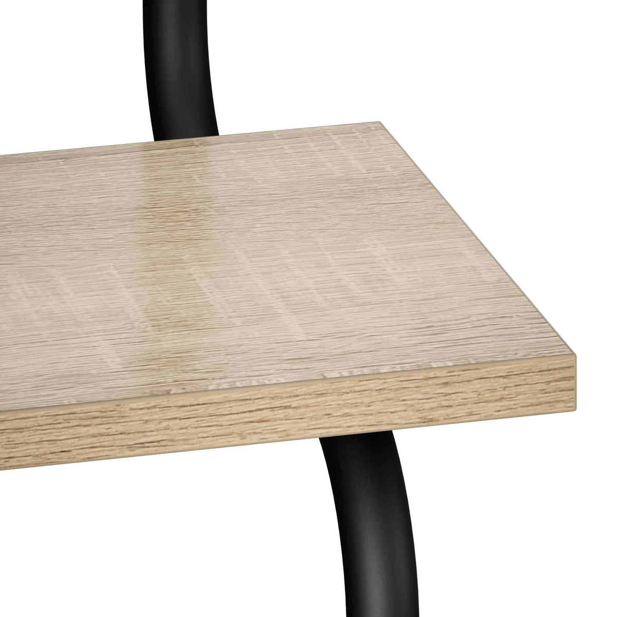 Zidna polica s 2 razine Hrast sonoma 40 x 24,5 x 61 cm