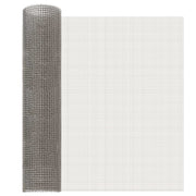 Mrežna tkanina 60 x 1000 cm 3 Mesh Nehrđajući čelik 201 Srebrna