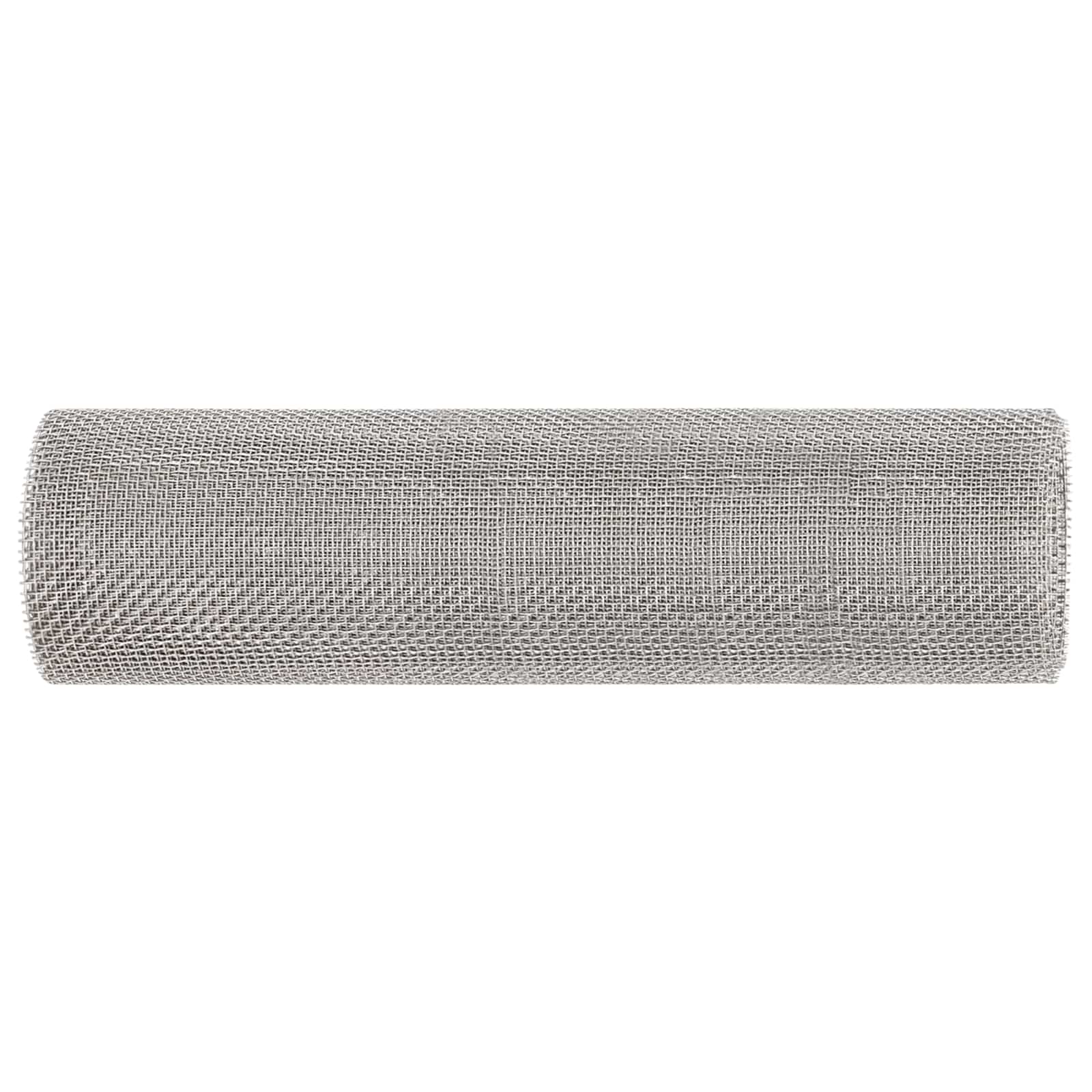 Mrežna tkanina 40 x 200 cm 6 Mesh Nehrđajući čelik 201 Srebrna