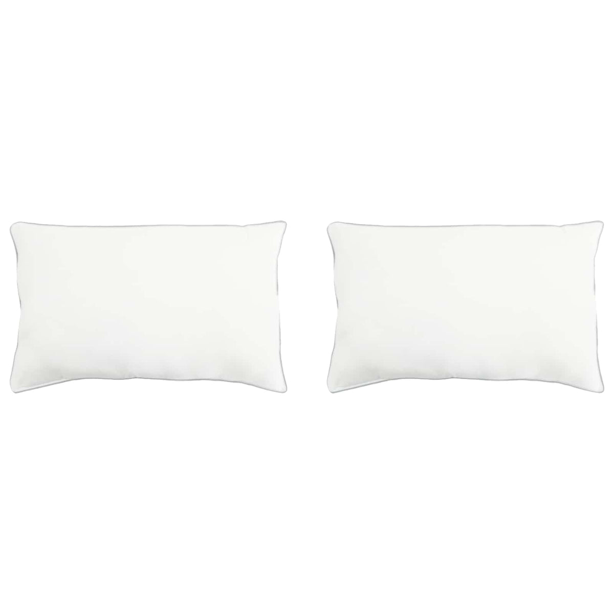 Jastuk 2 pcs Bijela 50 x 70 cm Bambusovo vlakno