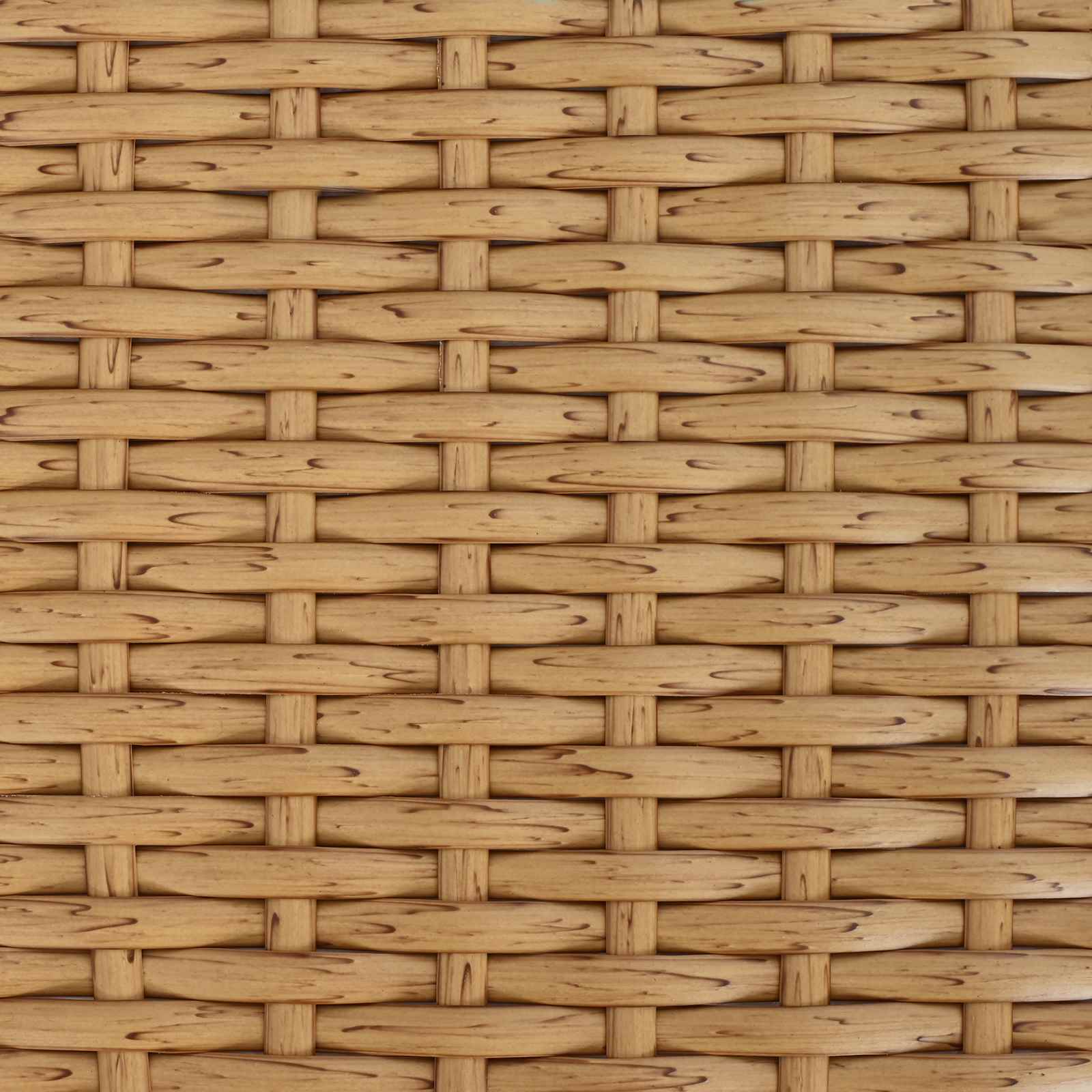 Stol za vrt Prirodna 100 x 55 x 37 cm PE Rattan i Staklo