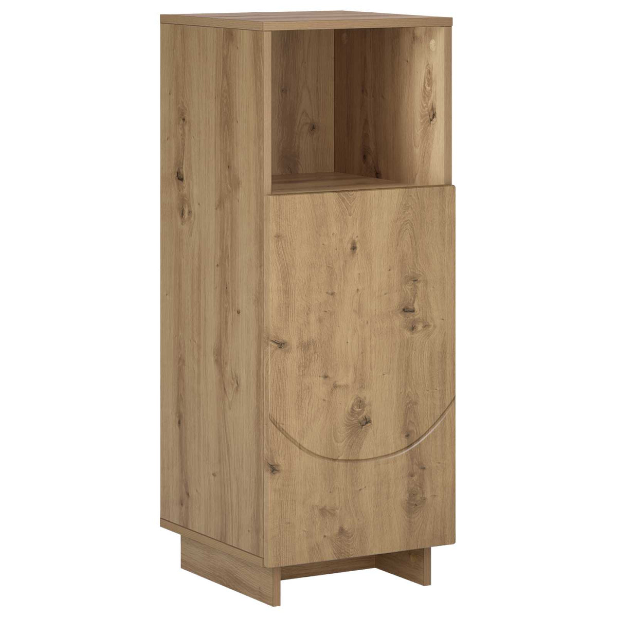 Set ormarića za kupaonicu 3 kom. Hrast artisan Prerađeno drvo