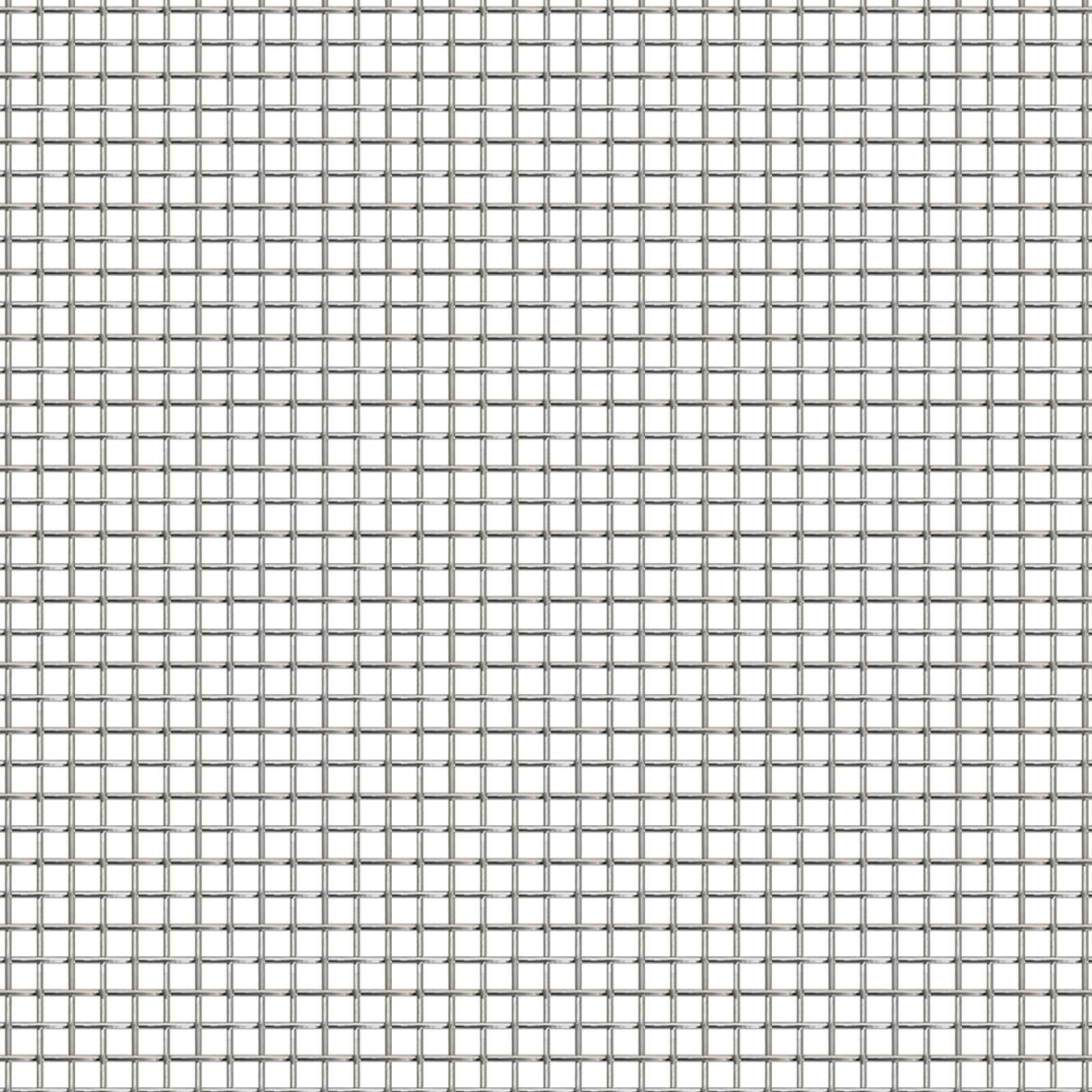 Mrežna tkanina 60 x 1000 cm 20 Mesh Nehrđajući čelik 201