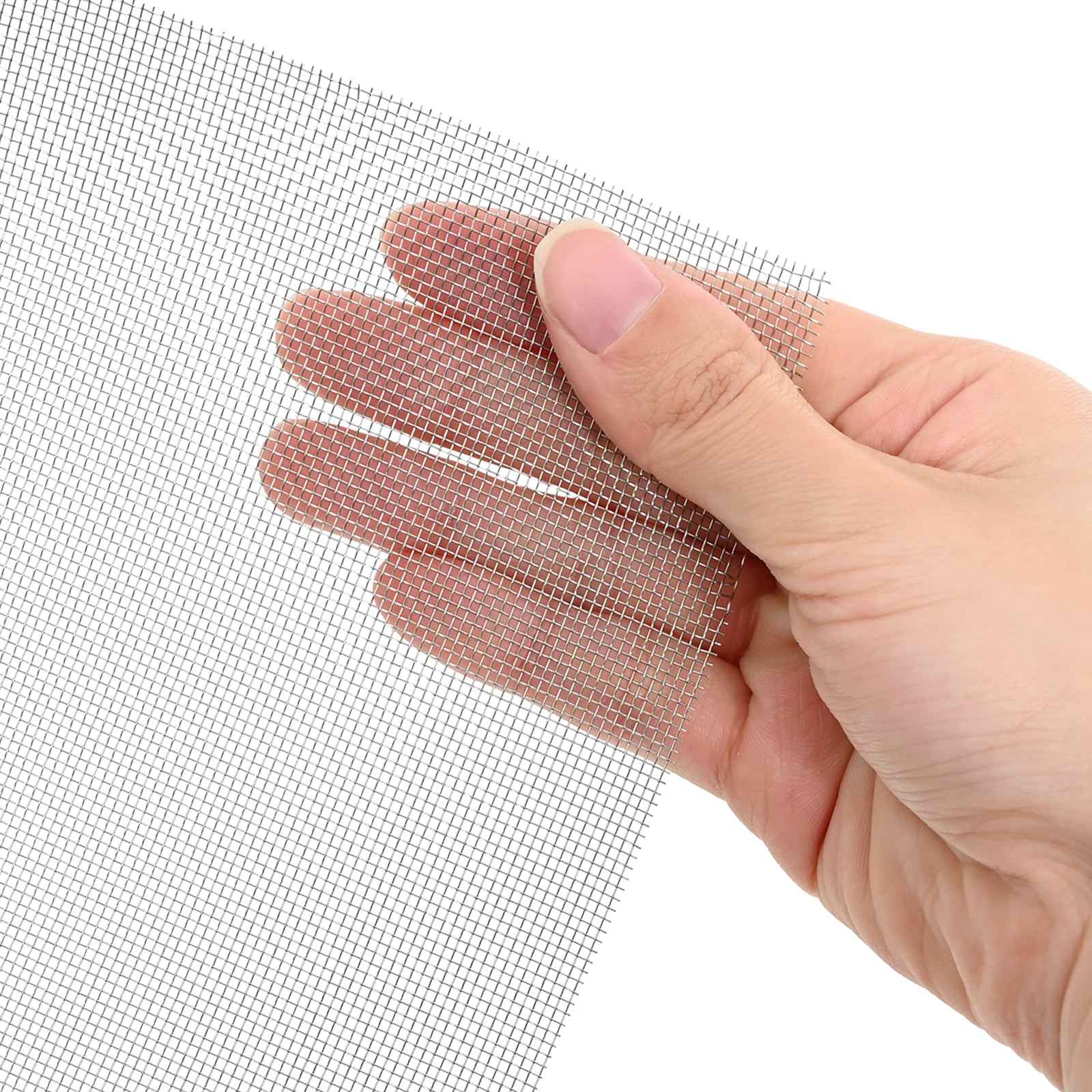 Mrežna tkanina 80 x 2000 cm 20 Mesh Nehrđajući čelik 201