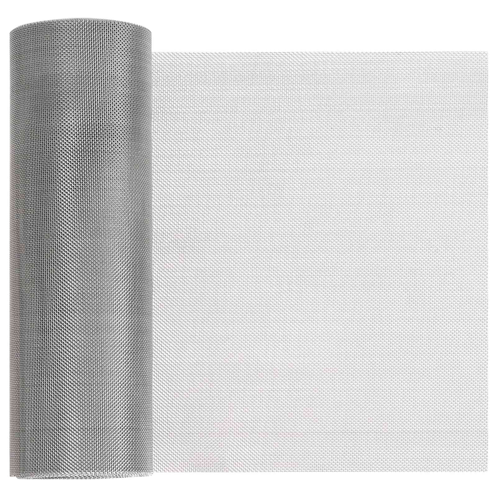 Mrežna tkanina 20 x 2000 cm 30 Mesh Nehrđajući čelik 201