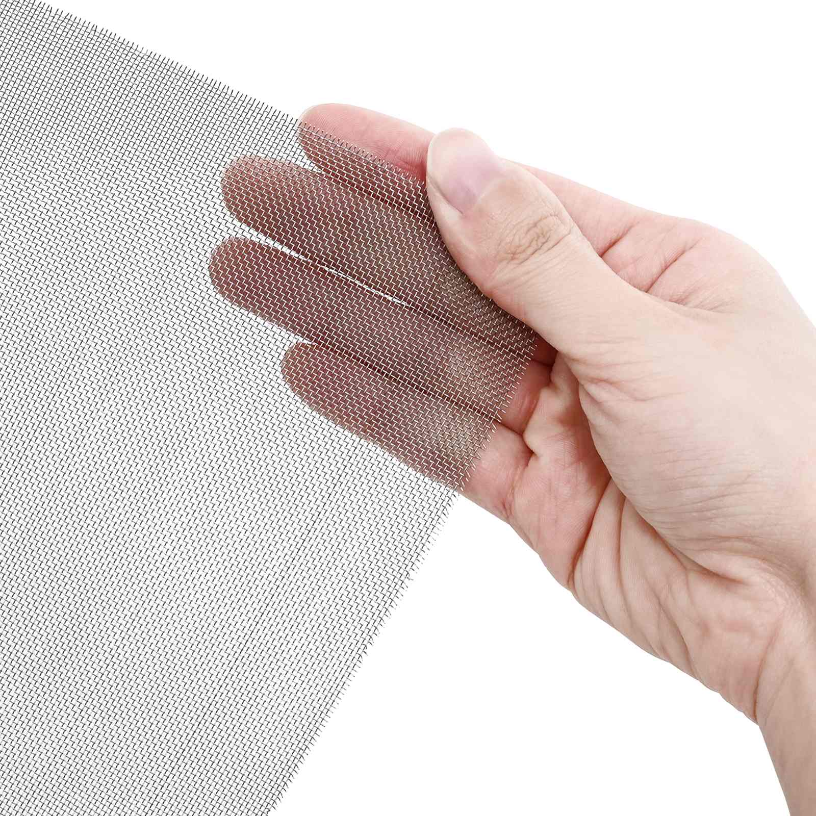 Mrežna tkanina 40 x 2000 cm 30 Mesh Nehrđajući čelik 201