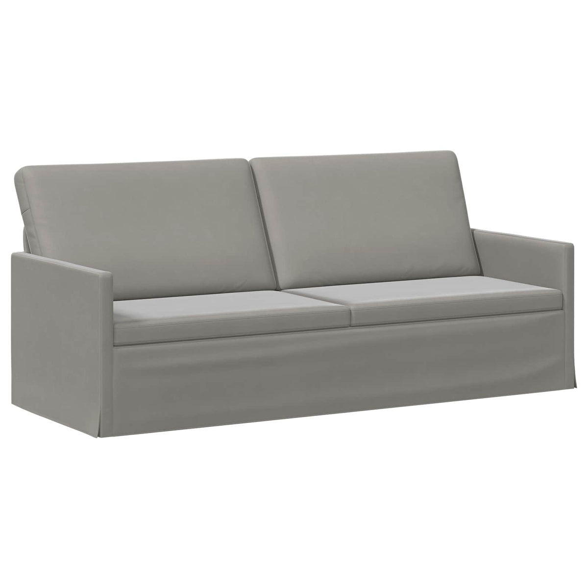 Sofa za 3 osobe Svjetlosiva 190 x 81 x 82 cm Baršun