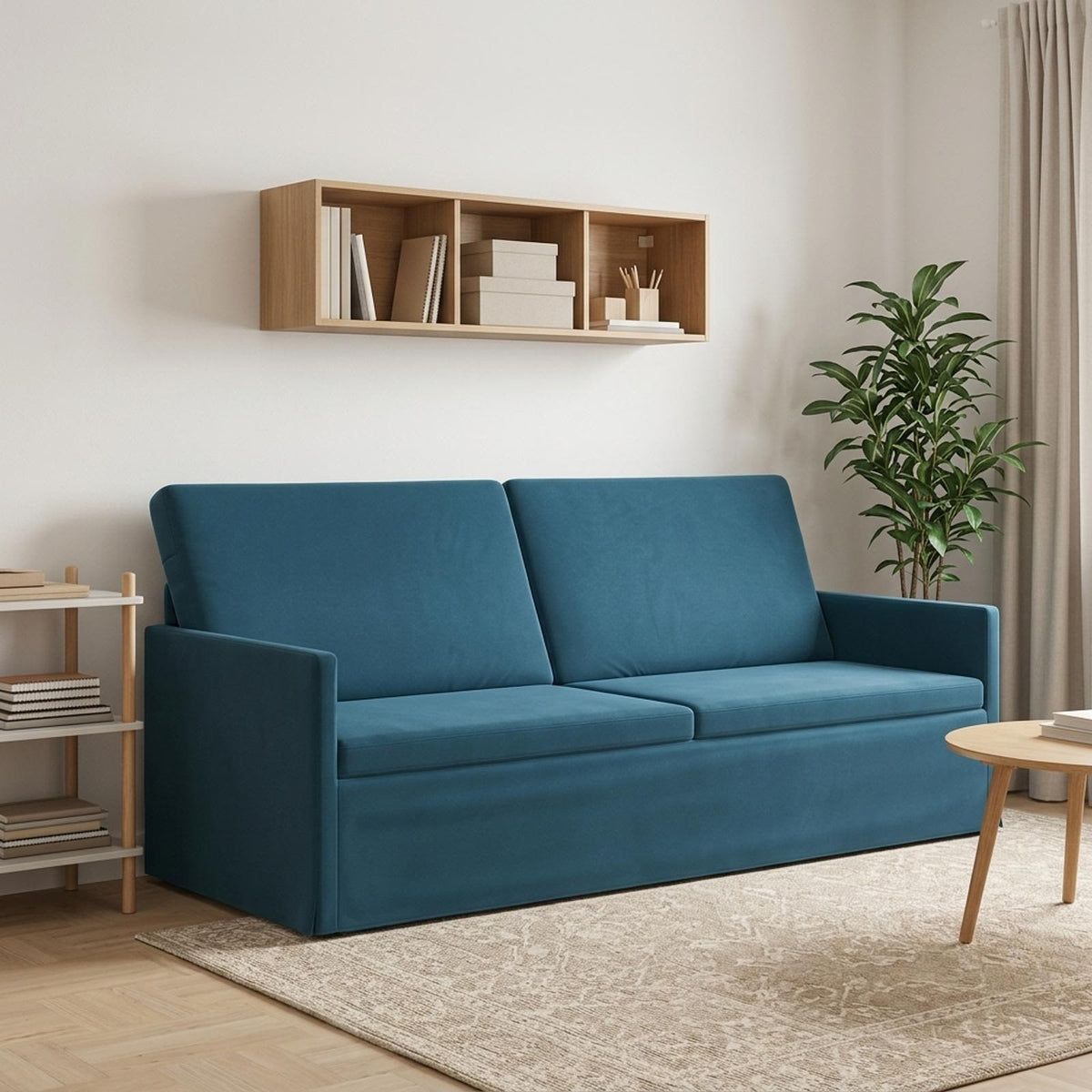 Sofa za 3 osobe Morska zelena Baršun