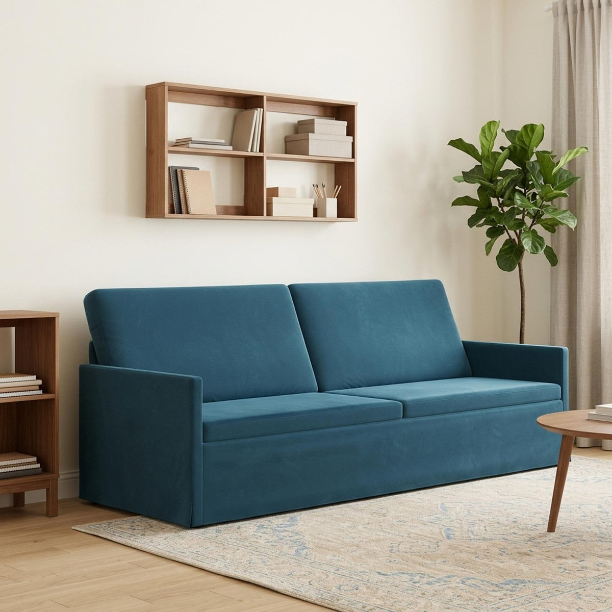 Sofa za 3 osobe Morska zelena Baršun