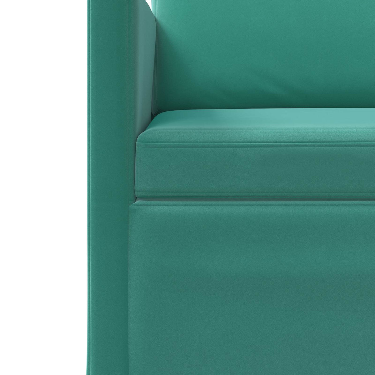 Sofa za 3 osobe Tirkizna 220 x 81 x 82 cm Baršun