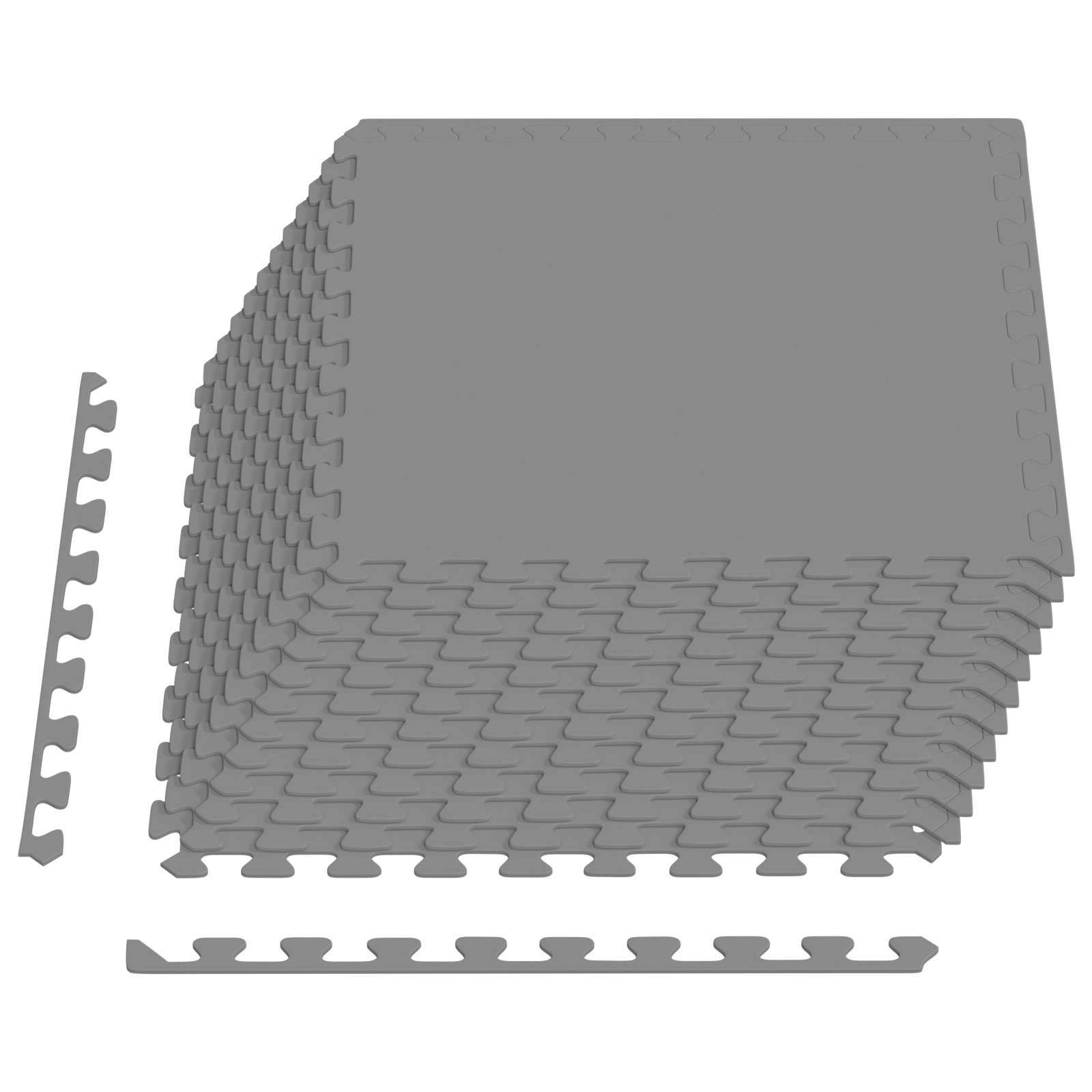 Podloga za bazen 12 kom. Siva 4,32 m² EVA pjenasti materijal