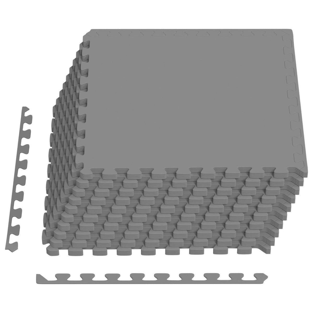 Podloga za bazen 40 kom. Siva 14,4 m² EVA pjenasti materijal