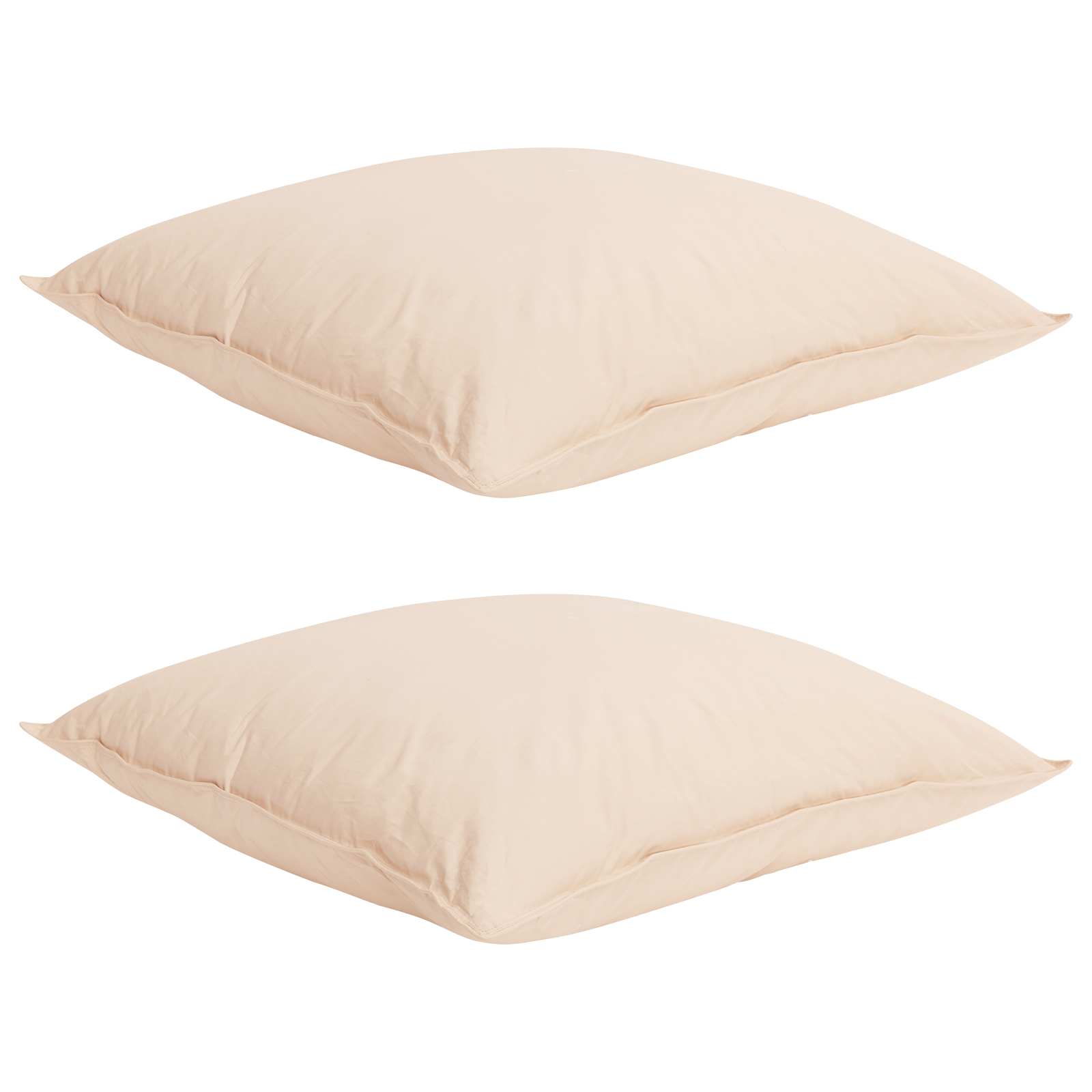 Set deka 2 kom. 140 x 220 cm Sve sezone Kapok vlakno Bež