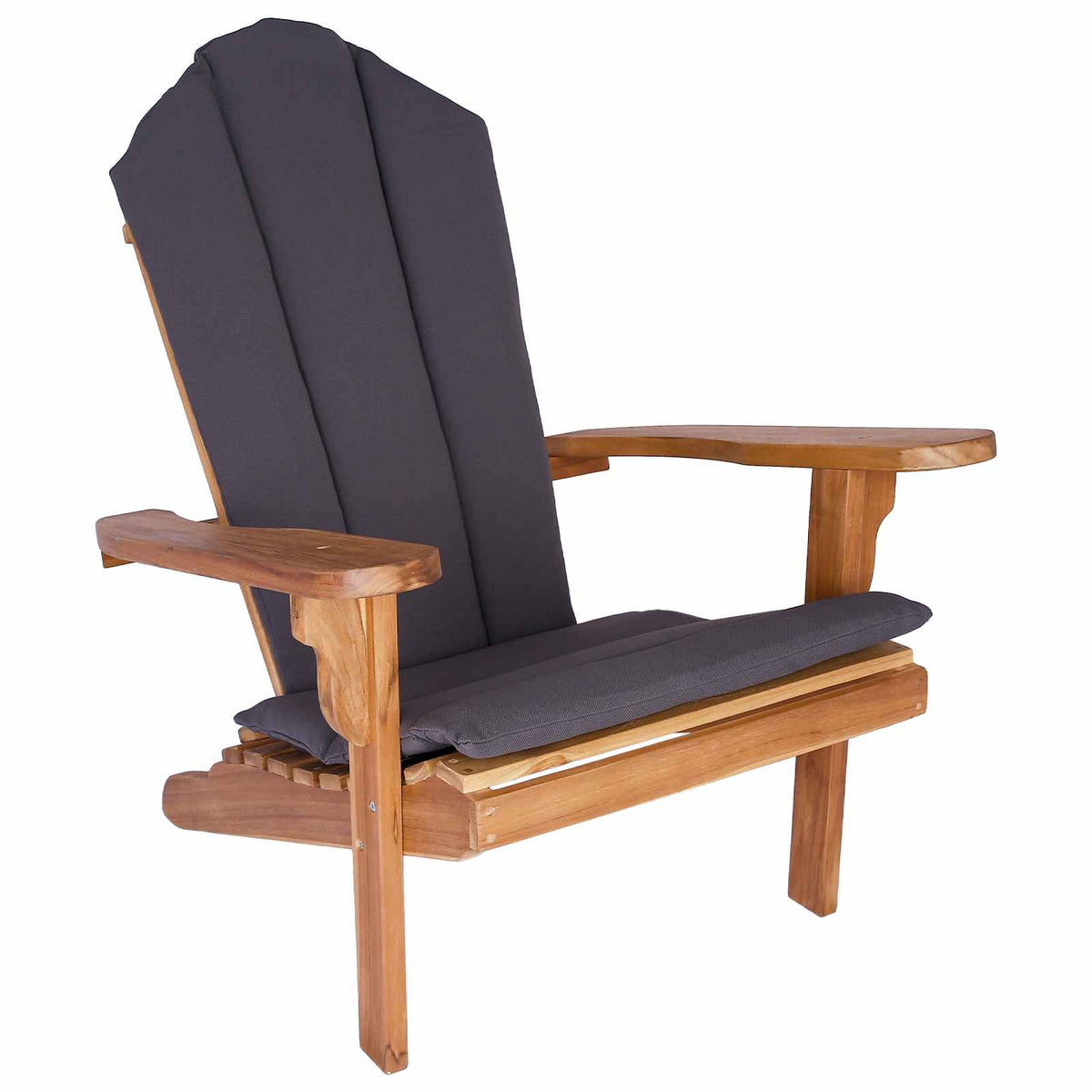 Vrtna Adirondack stolica Prirodna Čvrsto teak drvo
