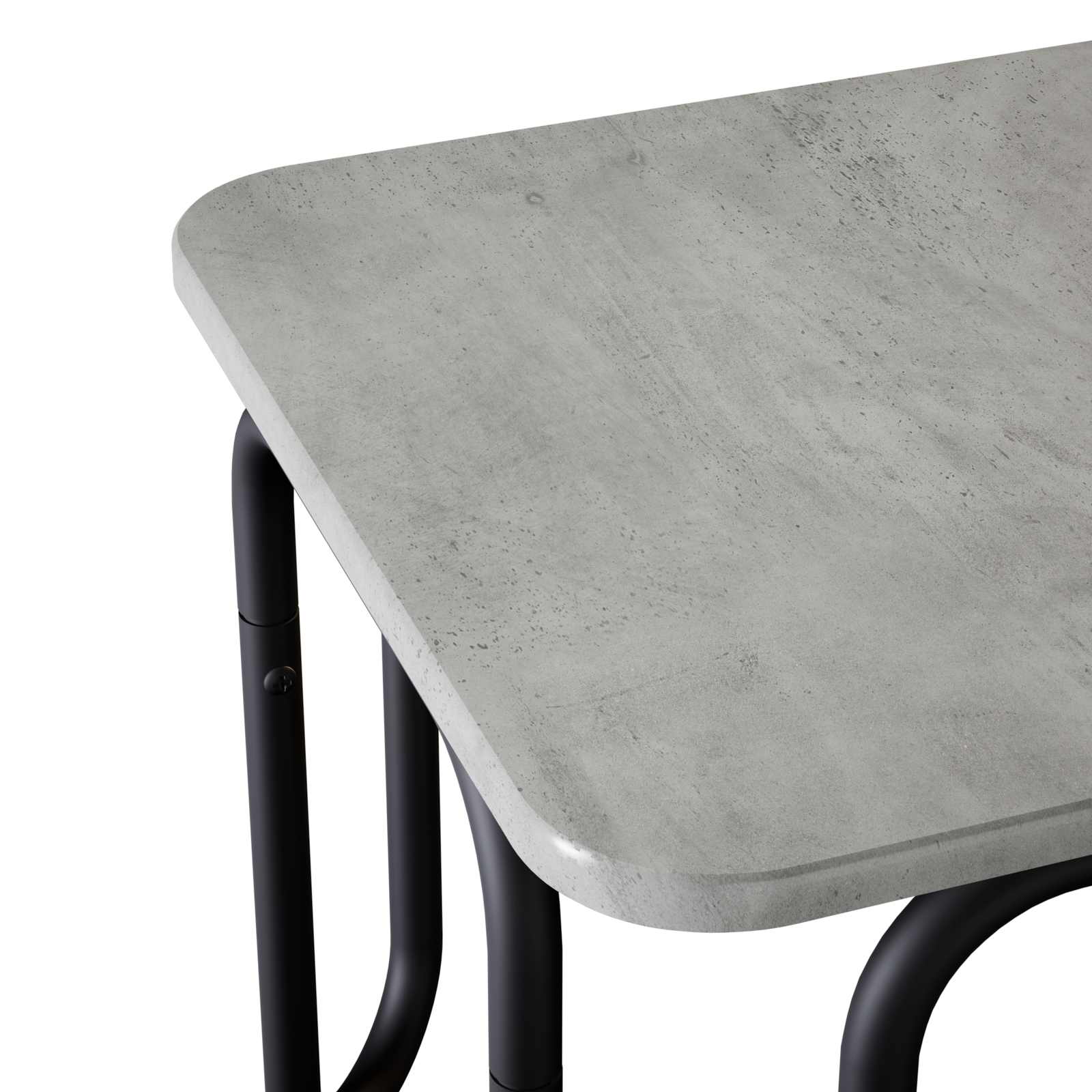 Stolić za kavu Betonska siva 100 x 50 x 45 cm Konstruirano drvo