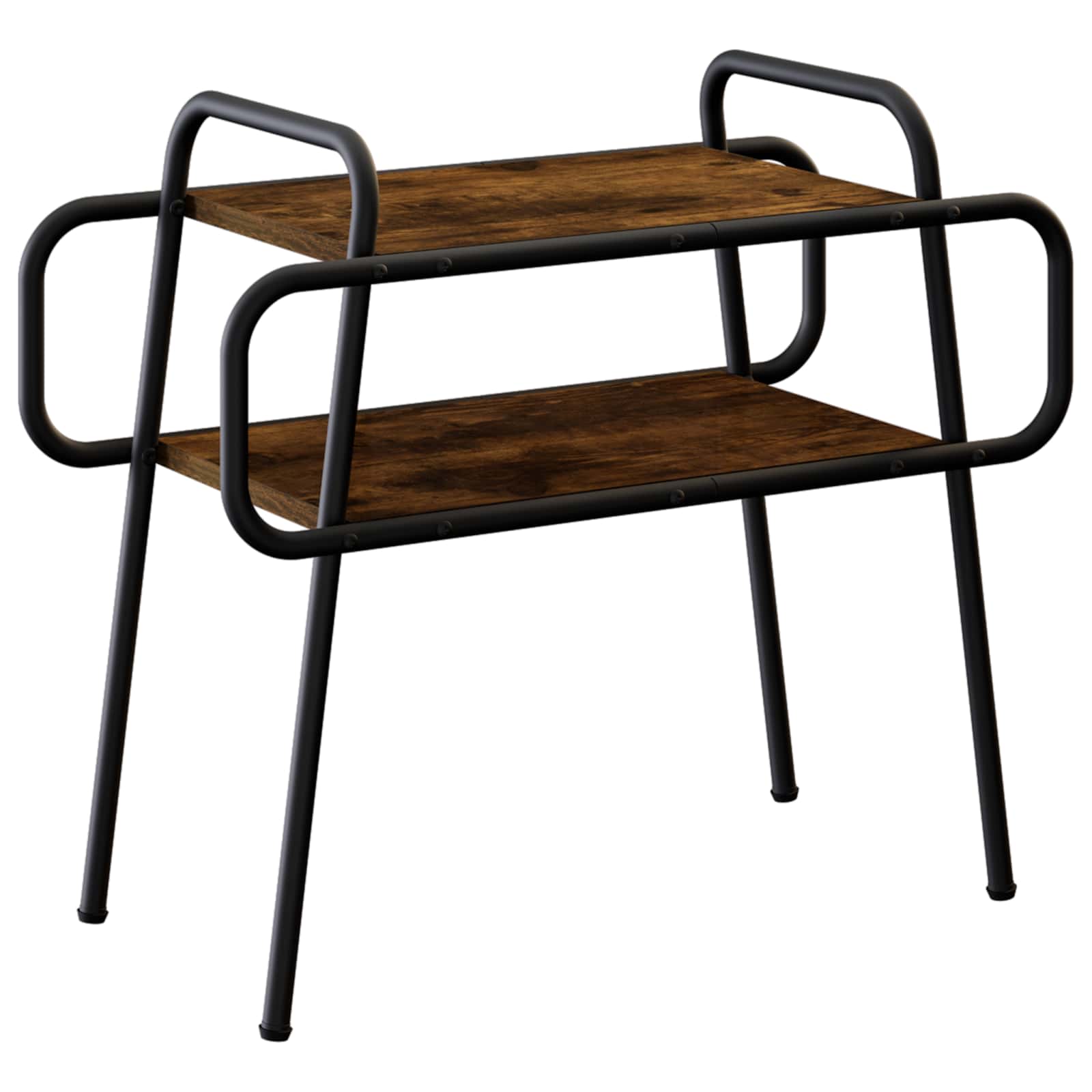 Stolić za kavu Dimljeni hrast 60 x 30 x 51 cm Konstruirano drvo