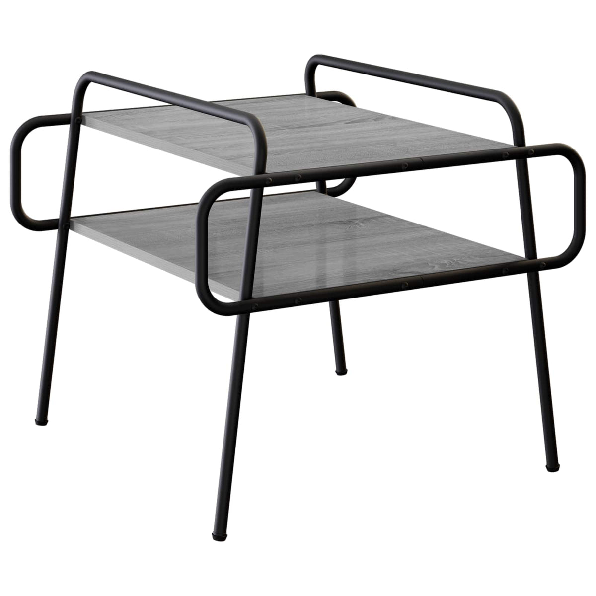 Stolić za kavu Siva Sonoma 60 x 60 x 51 cm Konstruirano drvo