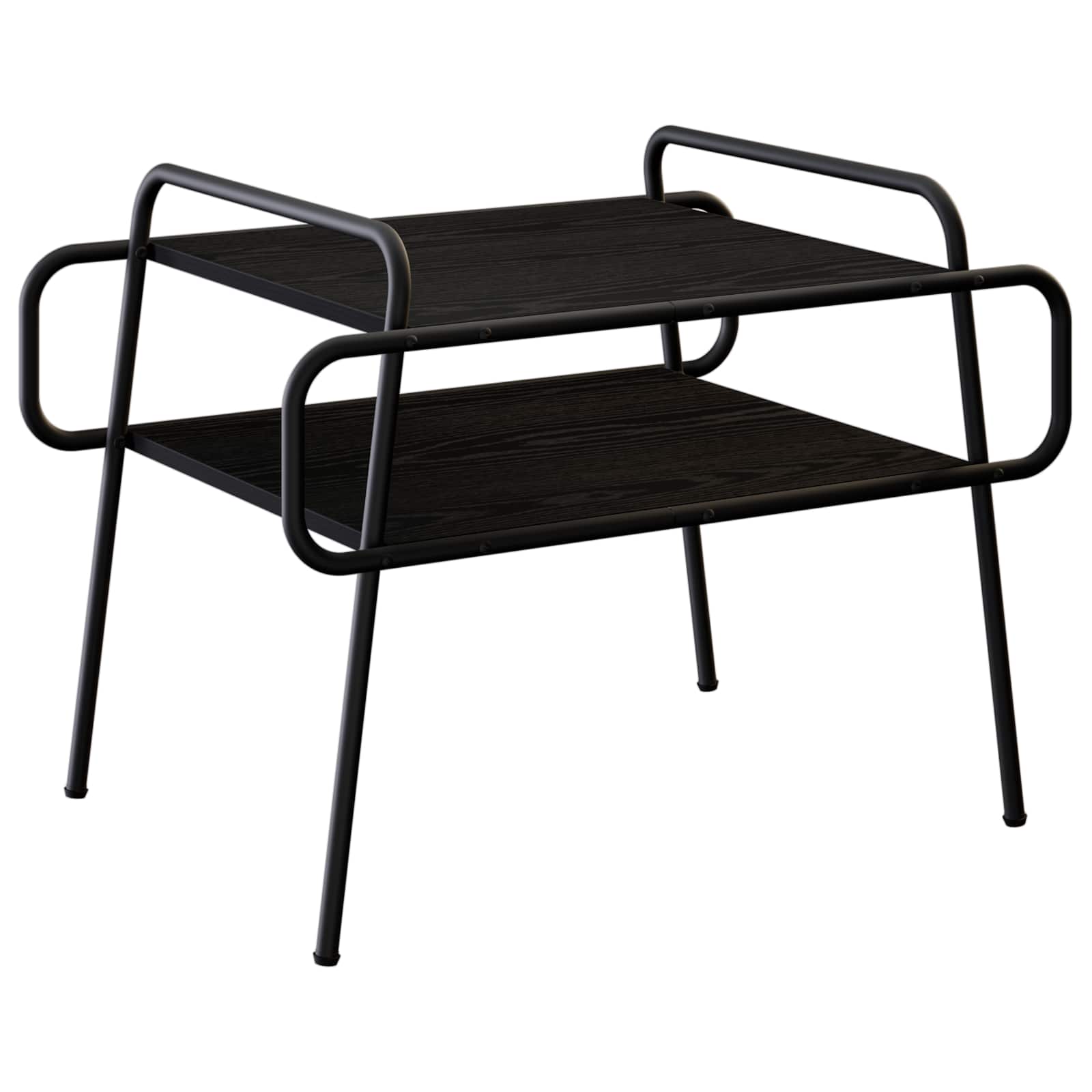 Stolić za kavu Crni hrast 70 x 50 x 51 cm Konstruirano drvo