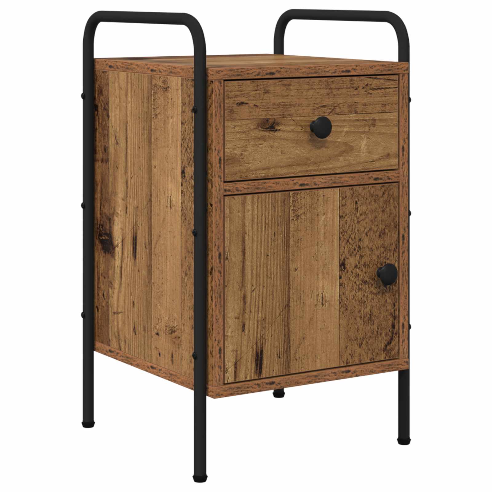 Noćni ormar Staro drvo 35 x 36,5 x 61 cm Konstruirano drvo
