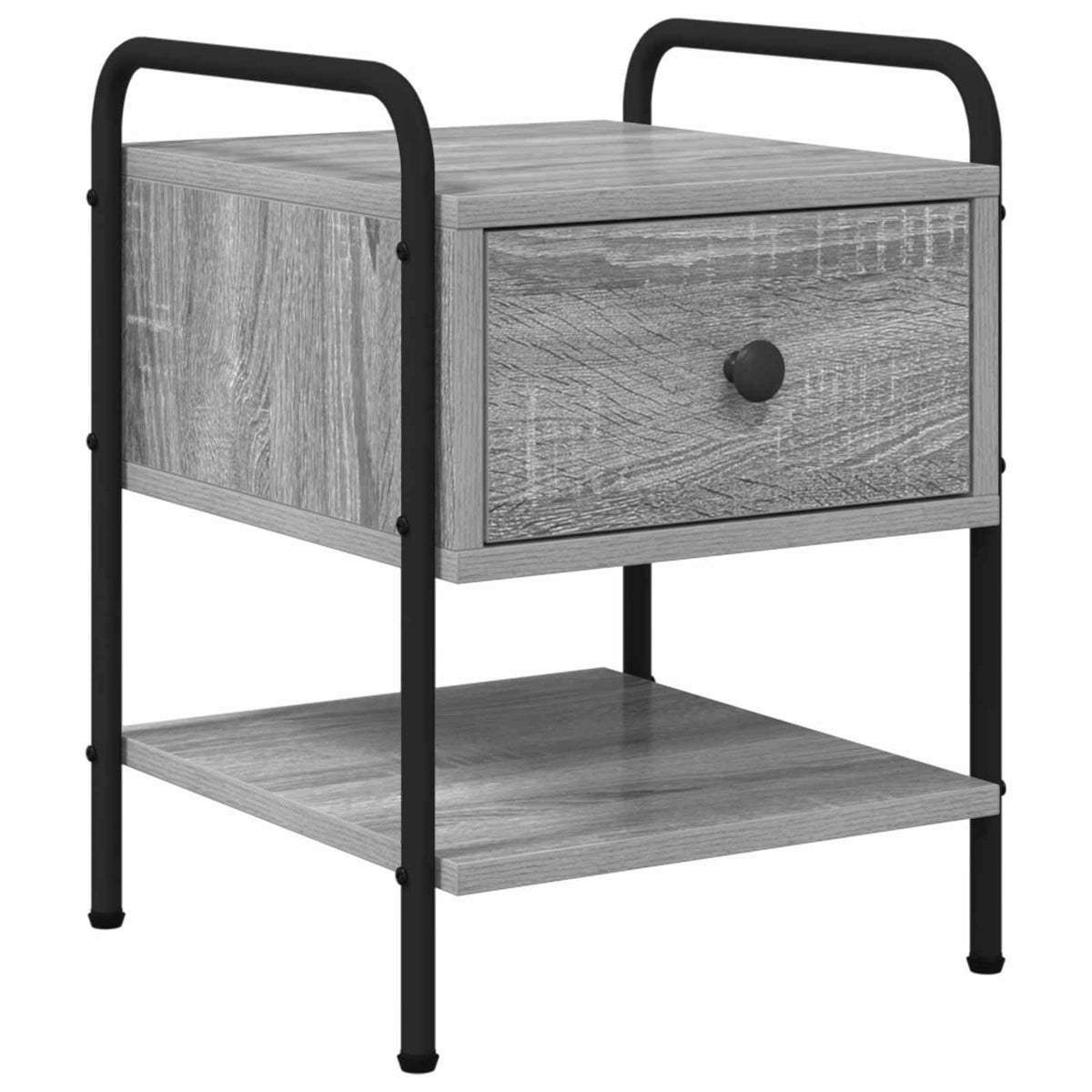 Noćni ormar Siva Sonoma 35 x 36,5 x 47 cm Konstruirano drvo