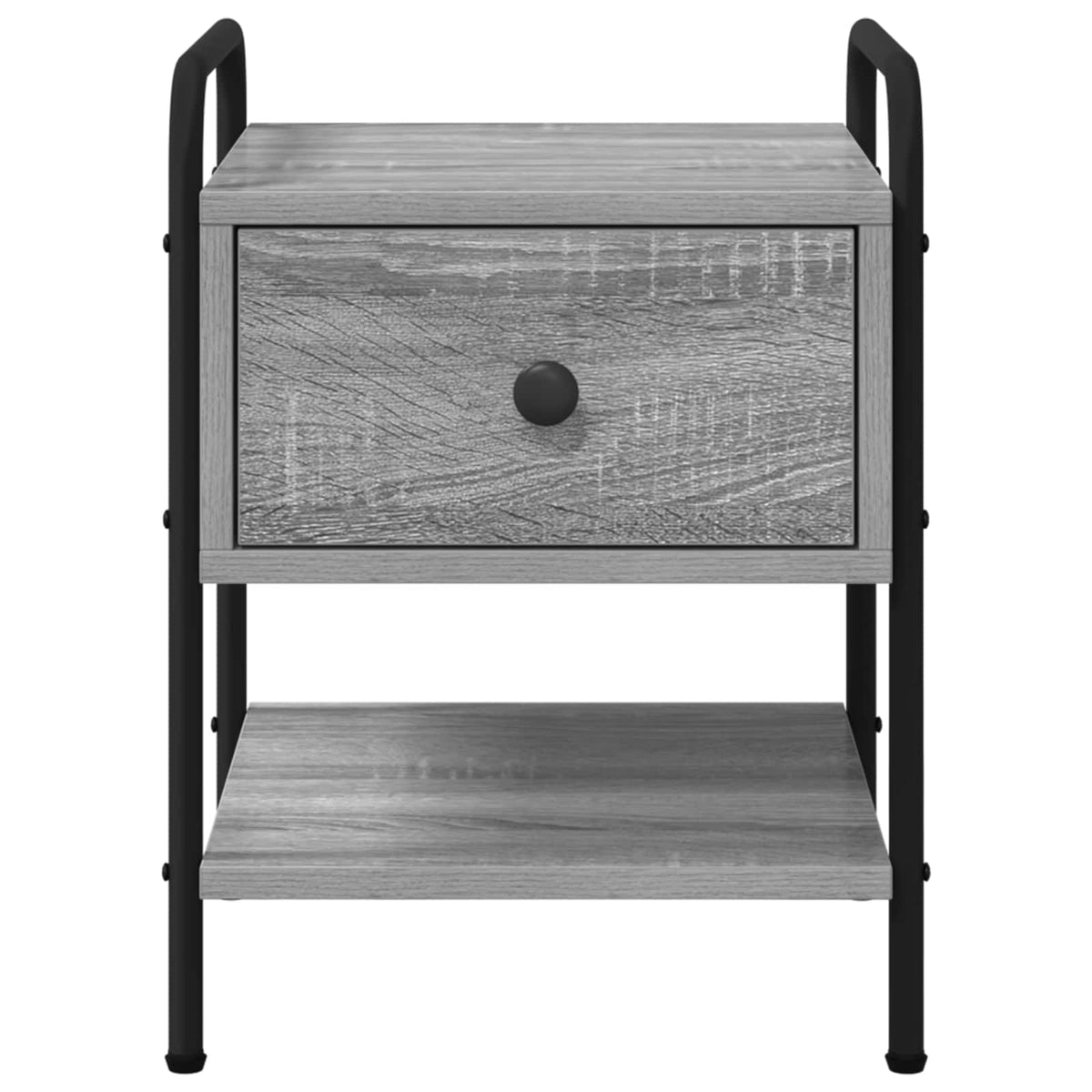 Noćni ormar Siva Sonoma 35 x 36,5 x 47 cm Konstruirano drvo