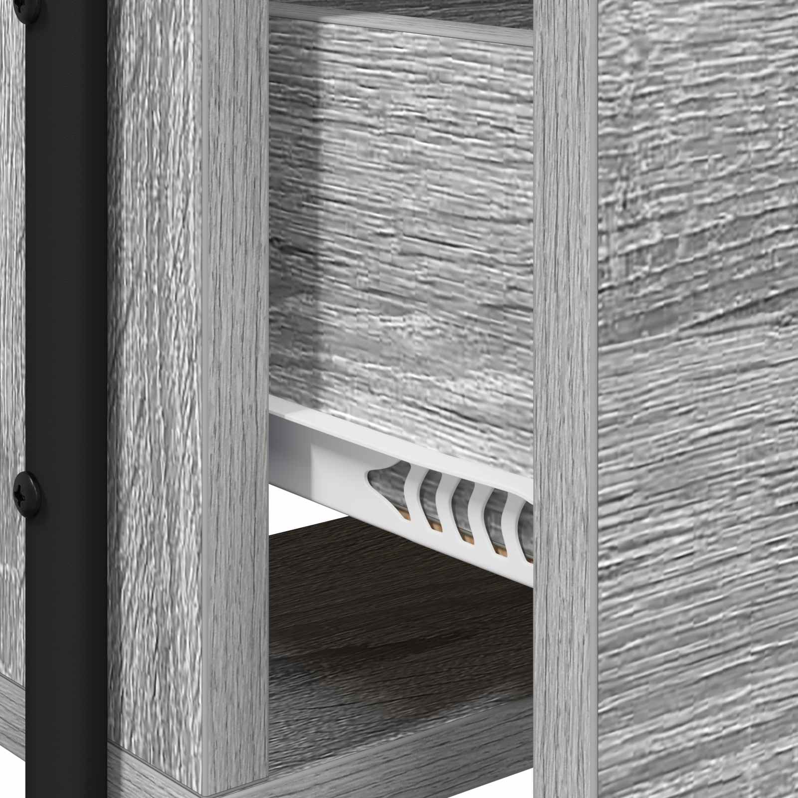 Toaletni stol Siva Sonoma 100 x 36,5 x 136 cm Konstruirano drvo