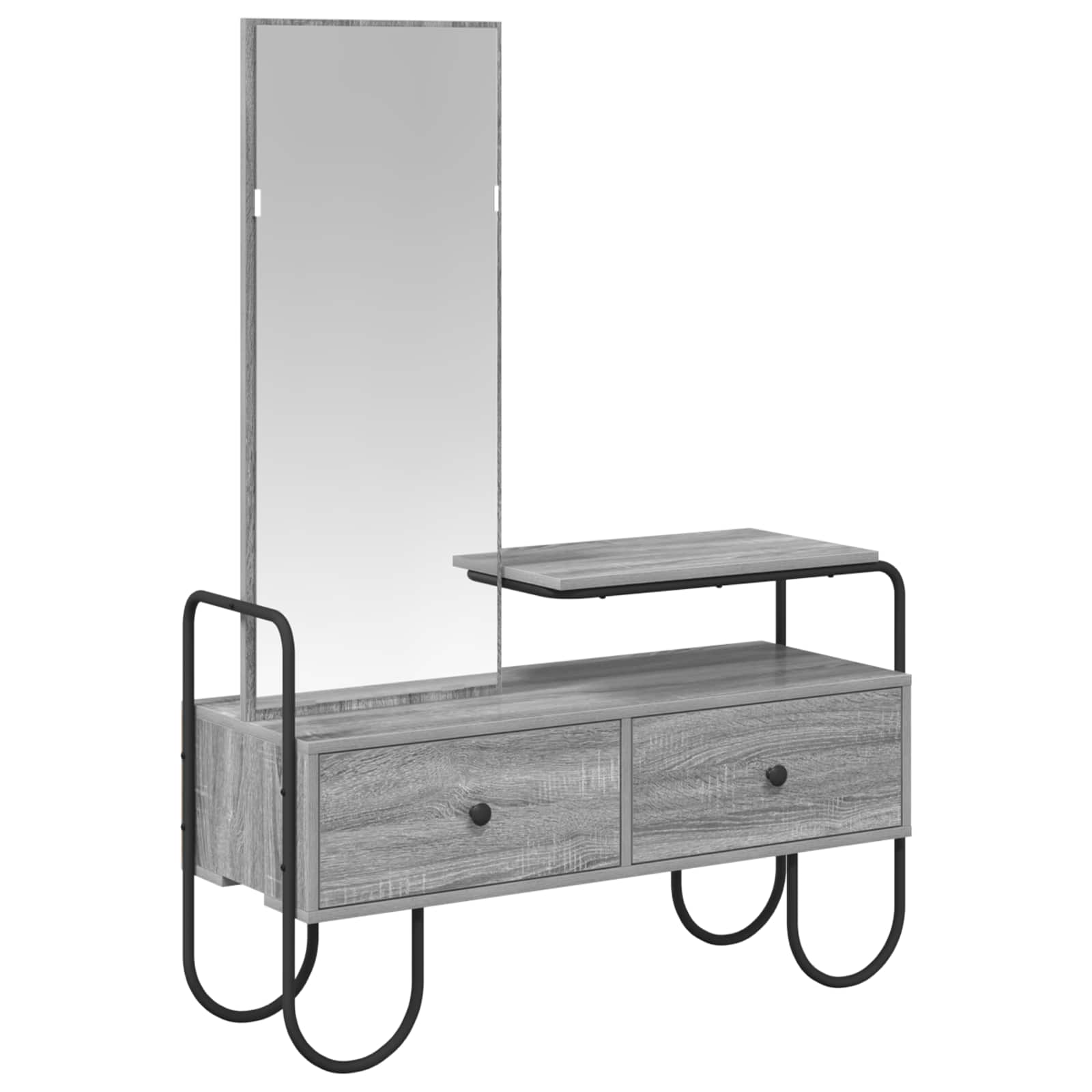 Toaletni stol Siva Sonoma 100 x 36,5 x 136 cm Konstruirano drvo