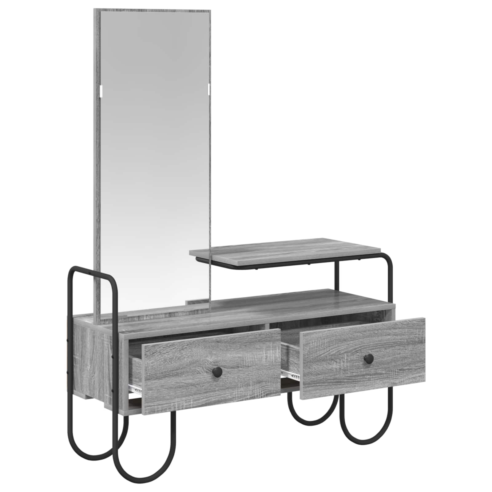 Toaletni stol Siva Sonoma 100 x 36,5 x 136 cm Konstruirano drvo