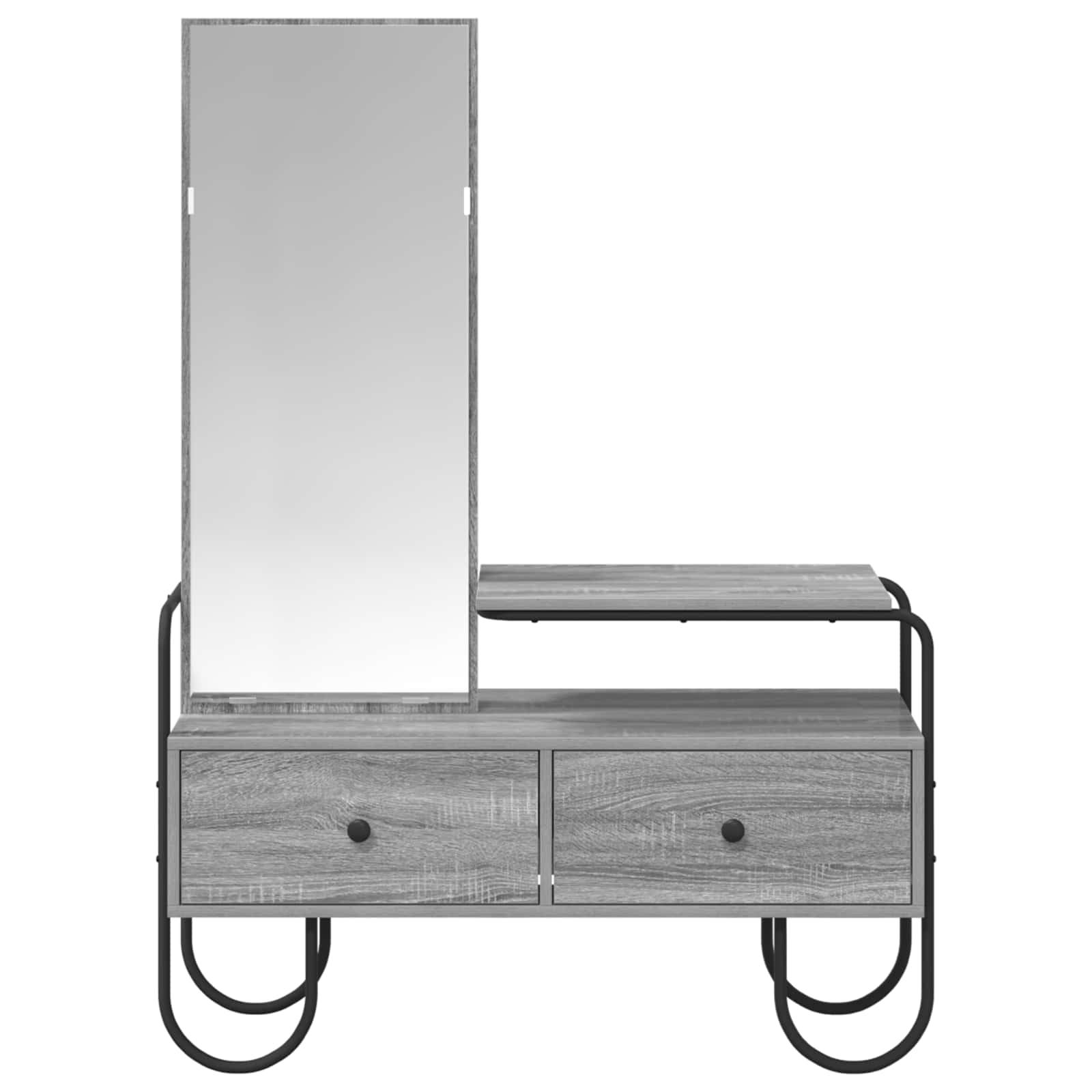 Toaletni stol Siva Sonoma 100 x 36,5 x 136 cm Konstruirano drvo