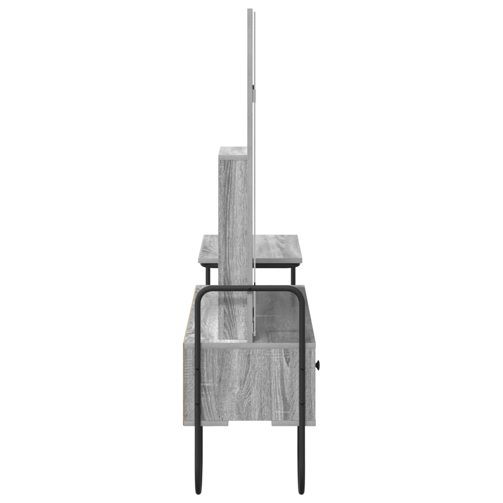 Toaletni stol Siva Sonoma 100 x 36,5 x 136 cm Konstruirano drvo