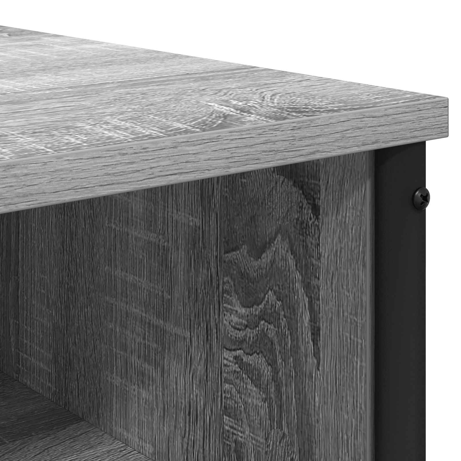 Toaletni stol Siva Sonoma 81 x 40 x 131 cm Konstruirano drvo