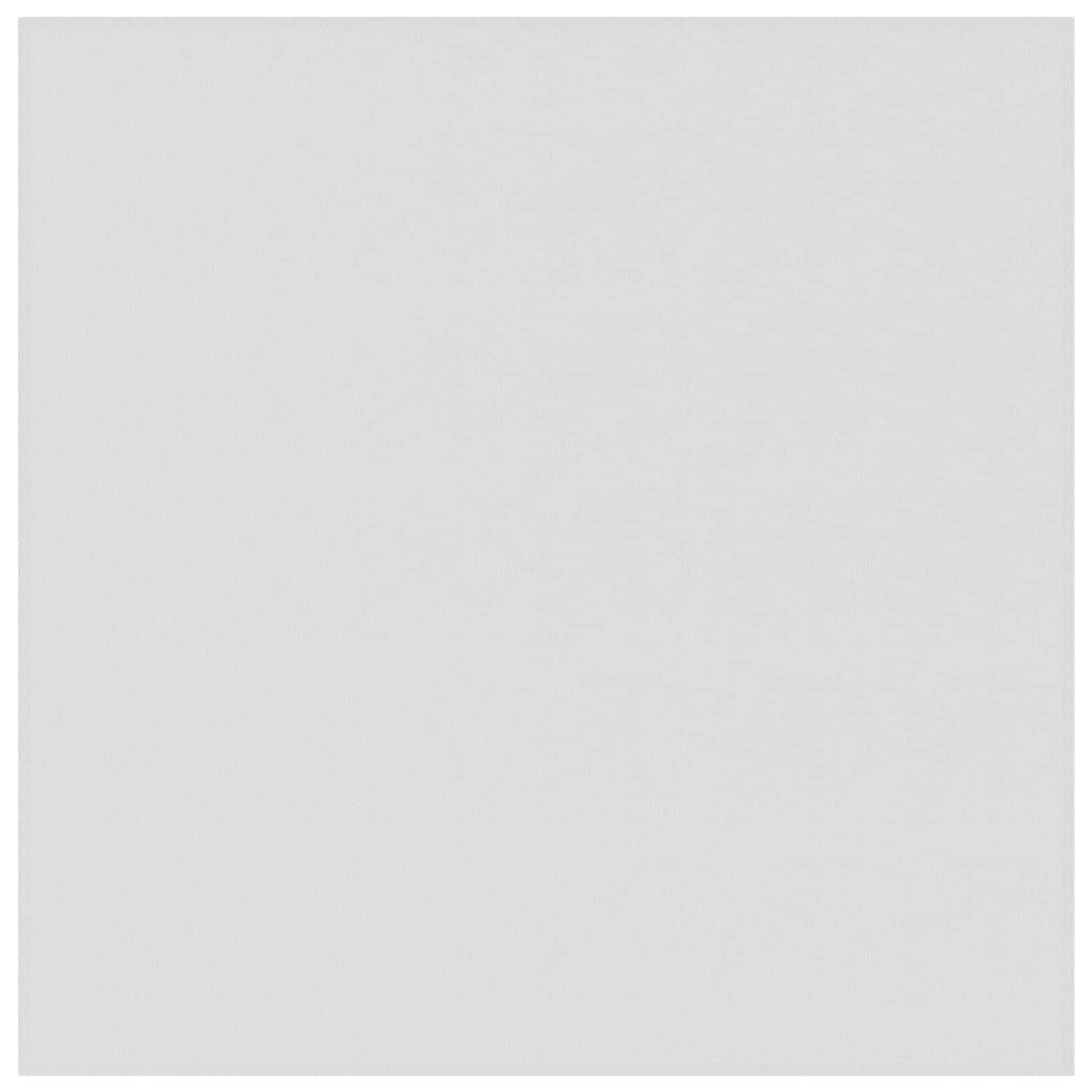Tkanina za stol Četvrtasti Bijela 110 x 110 cm Poliester