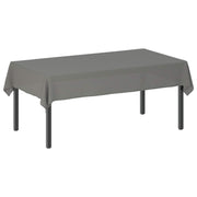 Tkanina za stol Pravokutni Svjetlosiva 140 x 220 cm