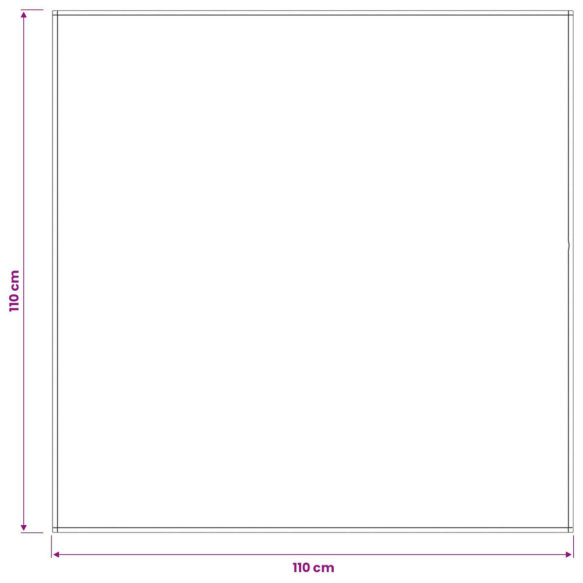 Tkanina za stol 5 kom. Svjetlosiva 110 x 110 cm Poliester