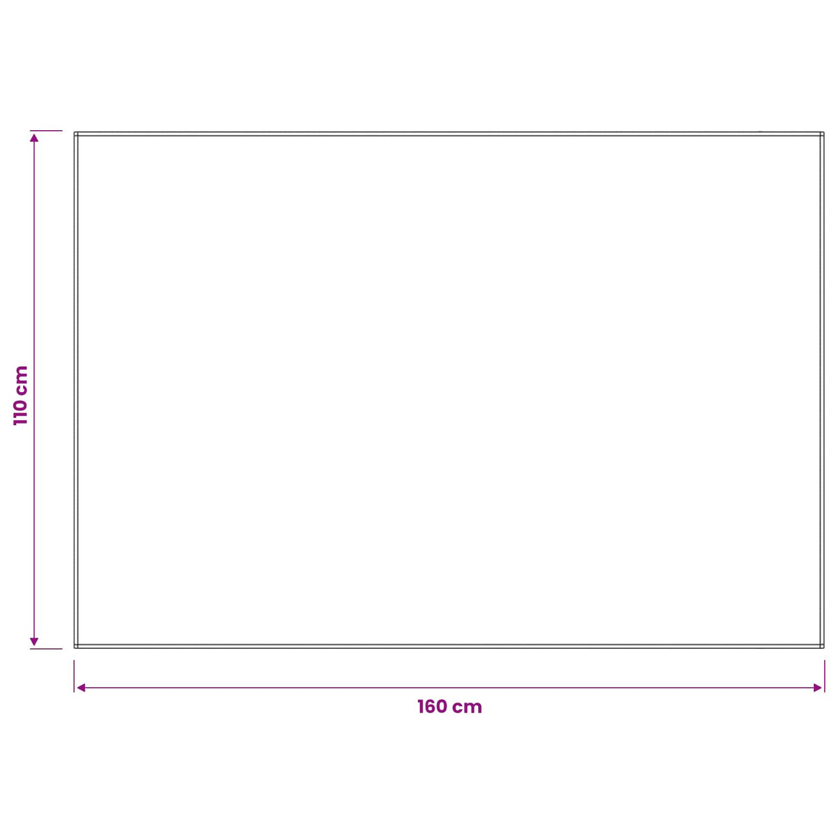Tkanina za stol 5 kom. Tamnosiva 110 x 160 cm Poliester