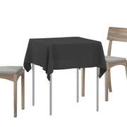 Tkanina za stol 5 kom. Četvrtasti Tamnosiva 90 x 90 cm