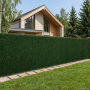 Umjetna ograda Tamnozelena 1 x 6 m PVC i čelik