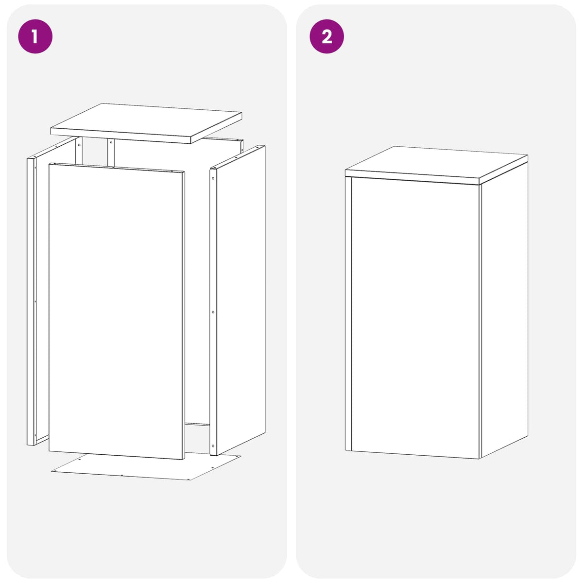 Stalak za biljke 2 pcs Srebrna 30 x 30 x 60 cm Nehrđajući čelik