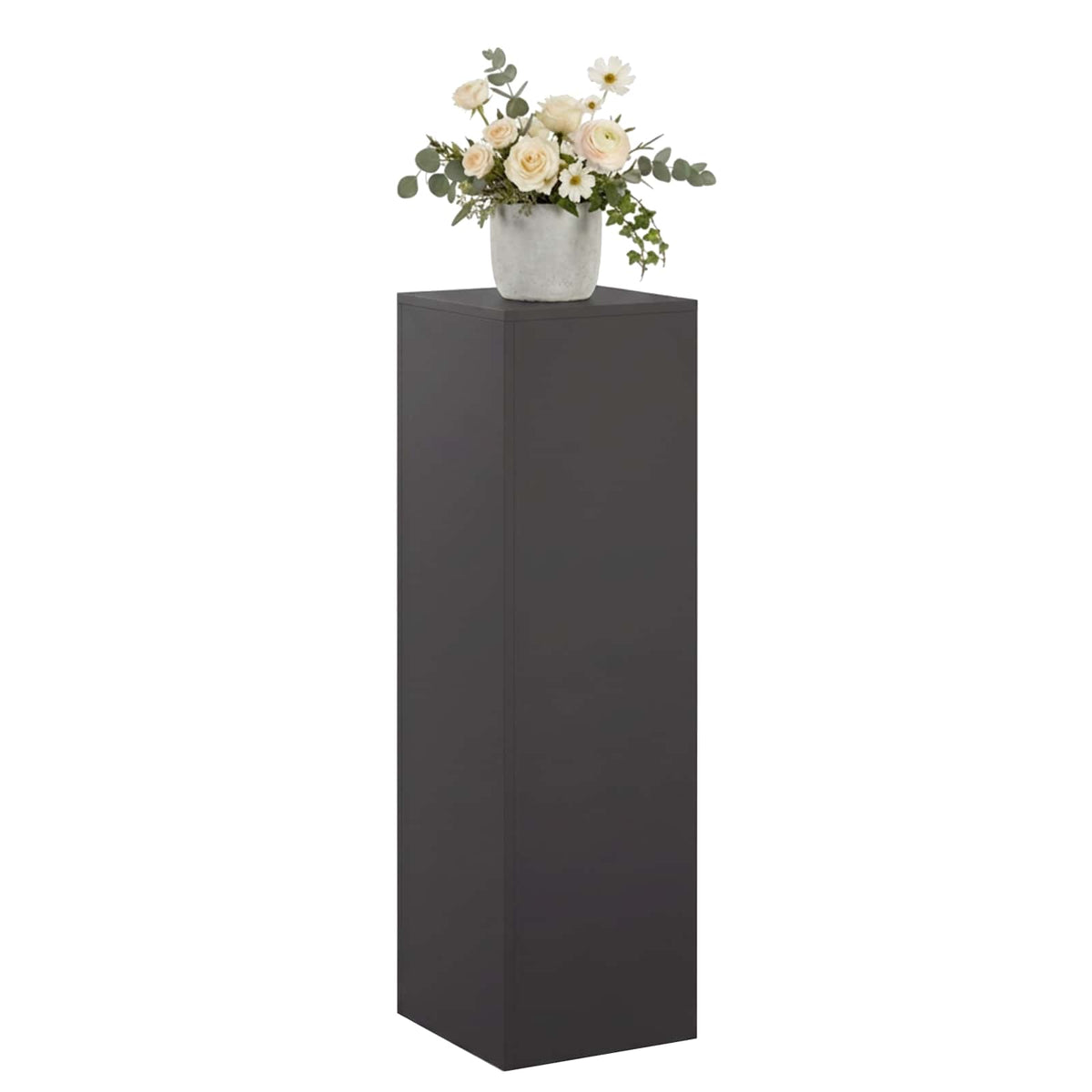 Stalak za biljke Crna 30 x 30 x 100 cm Čelik
