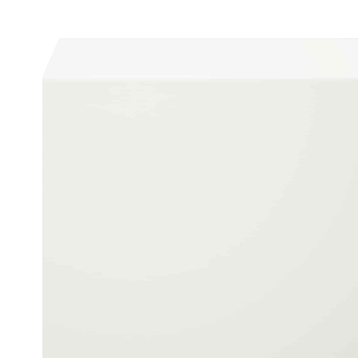 Profil za rubove vrta 2 kom. 100 x 5 x 5 cm Čelik Bijela